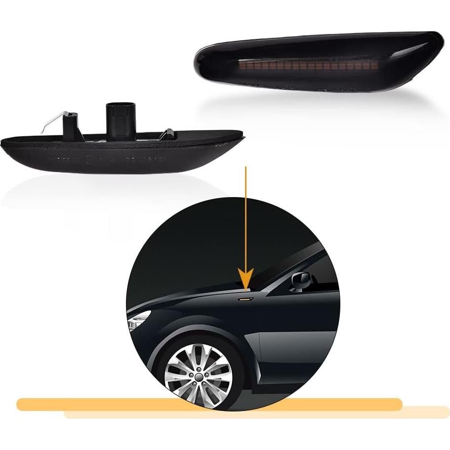 Luces de Marcador Lateral LED G-PLUS para BMW E81 E82 E88 E90 E91 E92 E93