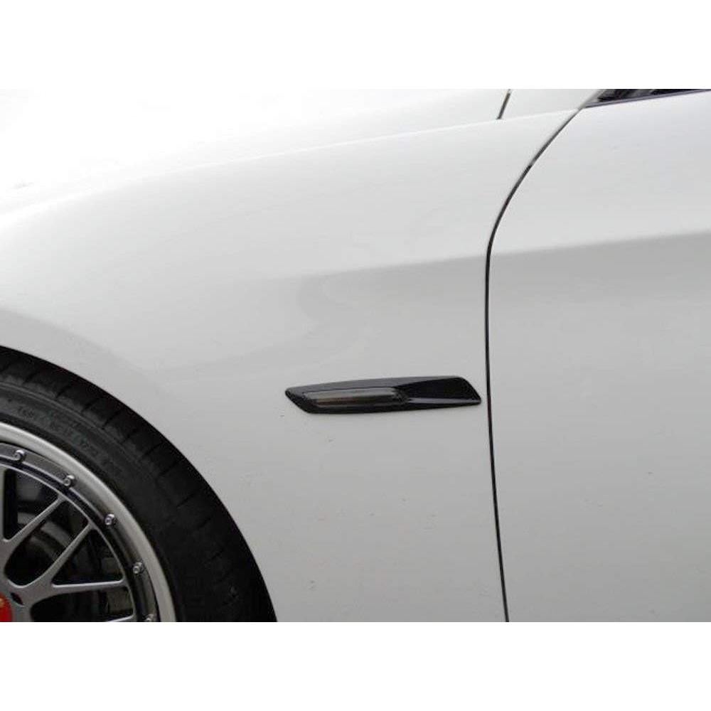 Kit Luz Marcador Lateral LED iJDMTOY Negro para BMW 1 3 5 Series