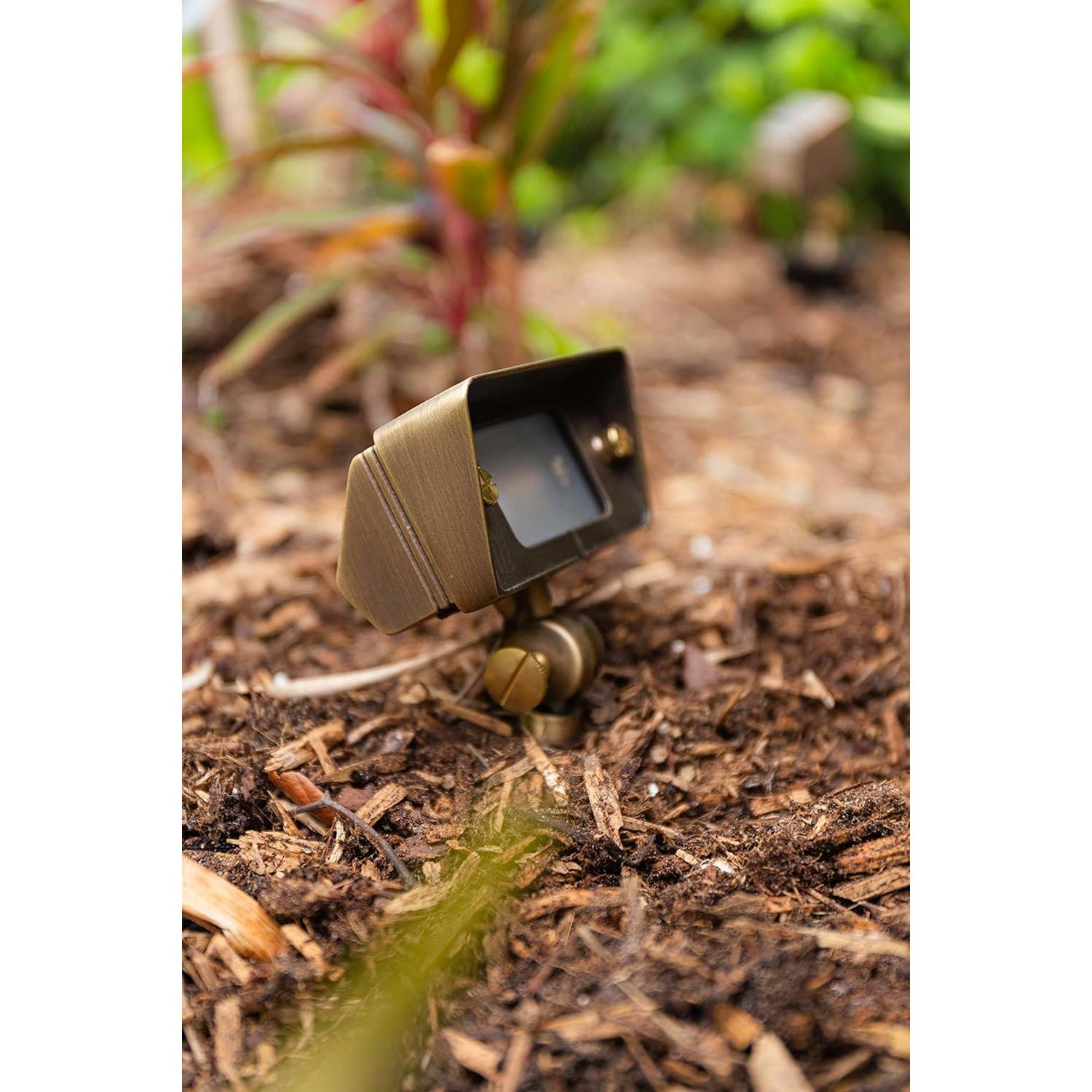 Lámpara de Inundación VOLT 12V de Latón para Jardín