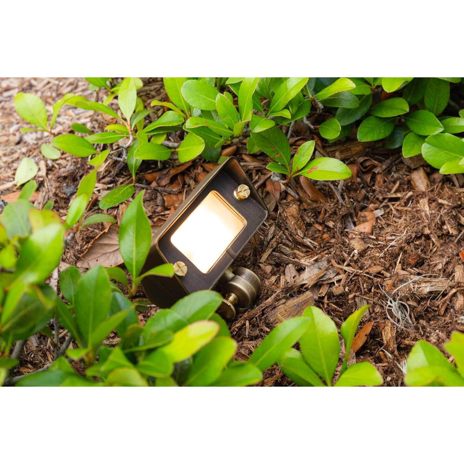 Lámpara de Inundación VOLT 12V de Latón para Jardín