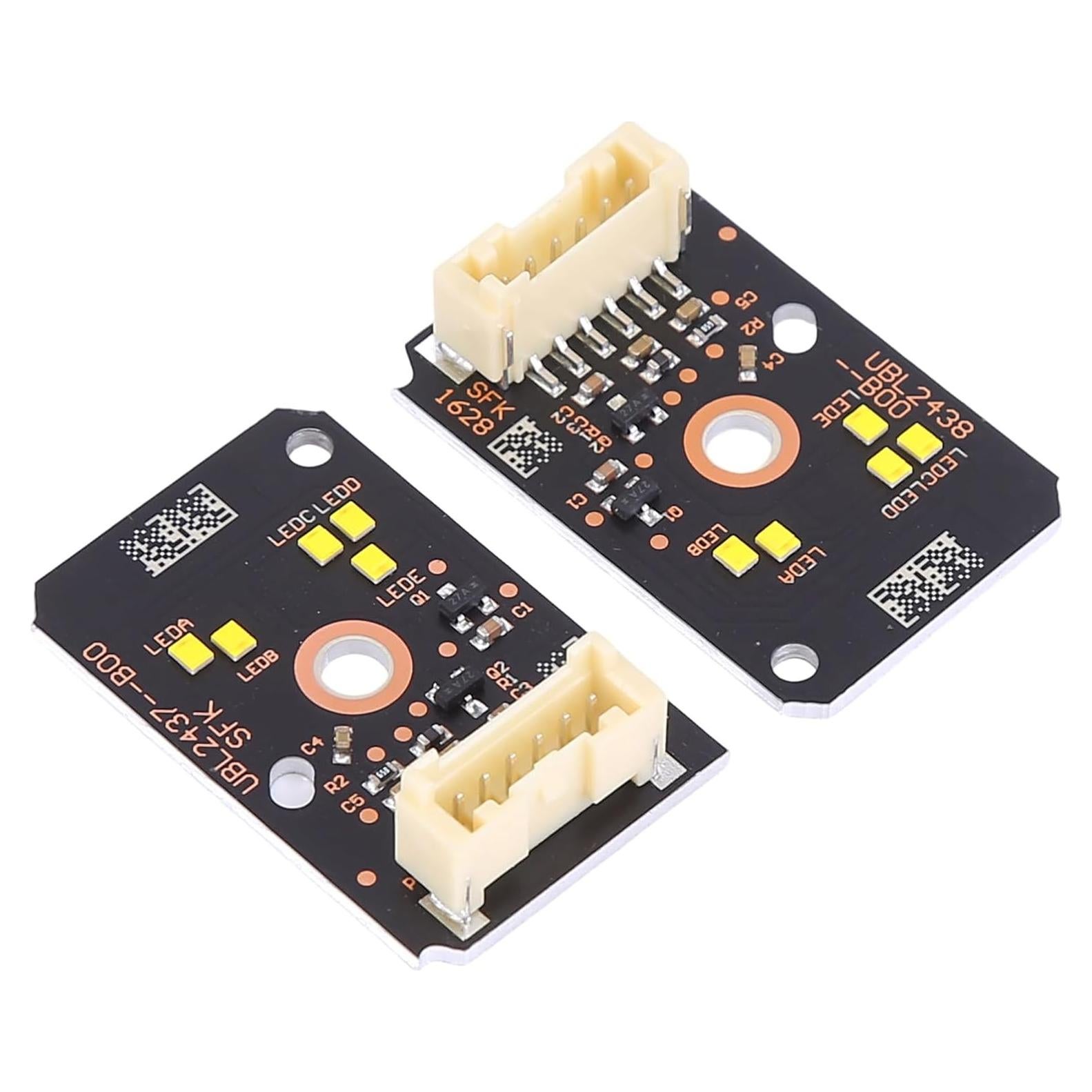 Conjunto de Módulo de Luz Diurna LED Aublinto Amarillo 2 Piezas