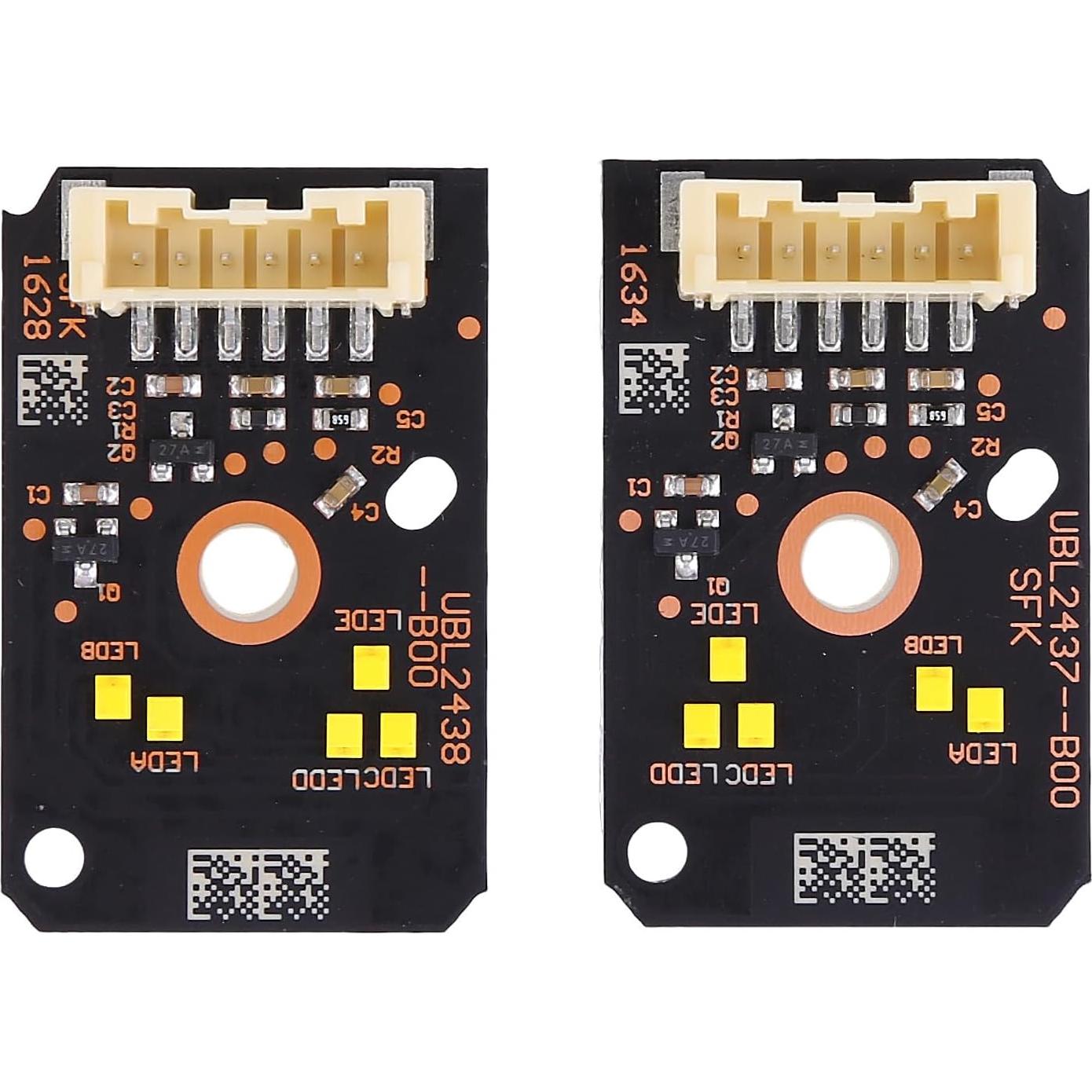 Conjunto de Módulo de Luz Diurna LED Aublinto Amarillo 2 Piezas