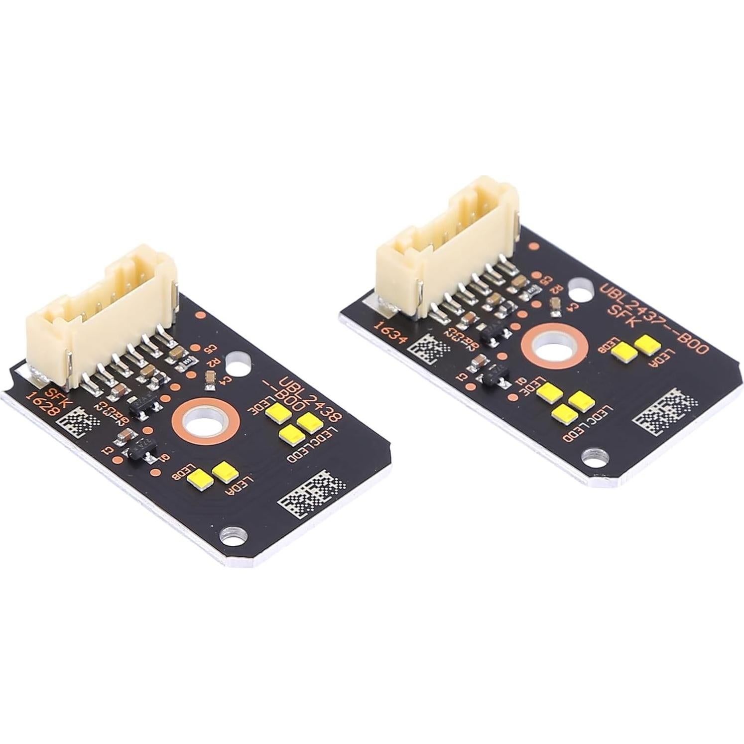 Conjunto de Módulo de Luz Diurna LED Aublinto Amarillo 2 Piezas