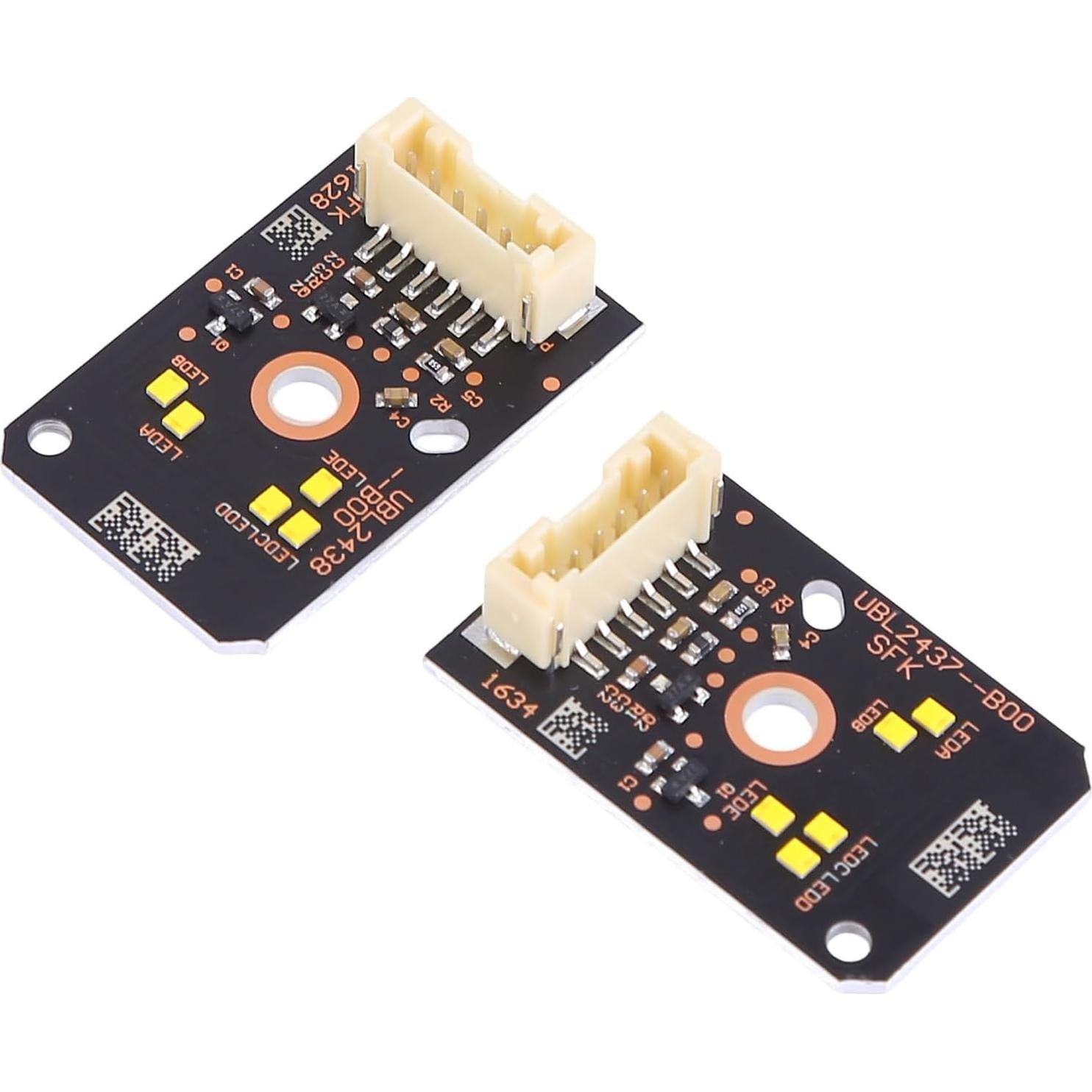 Conjunto de Módulo de Luz Diurna LED Aublinto Amarillo 2 Piezas