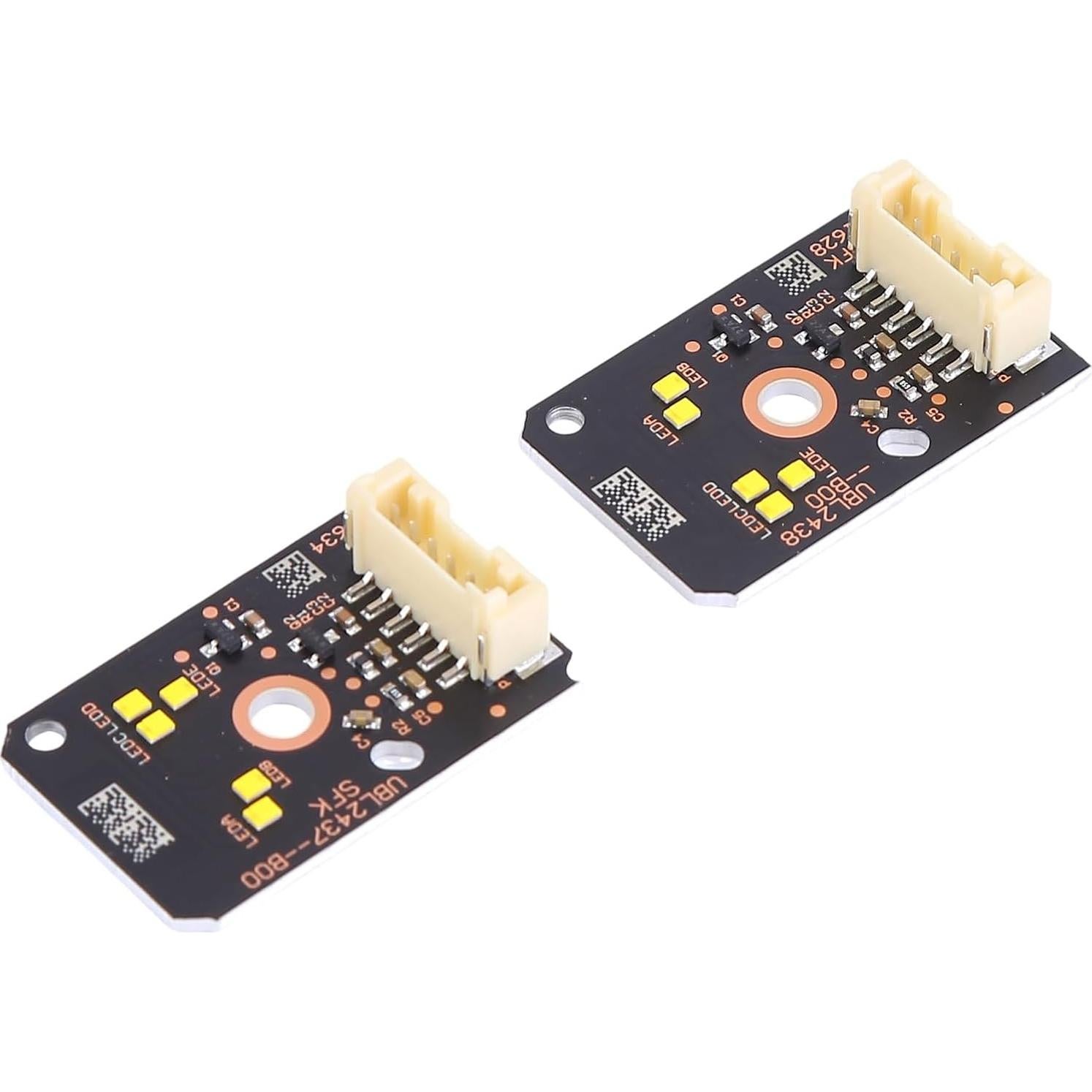 Conjunto de Módulo de Luz Diurna LED Aublinto Amarillo 2 Piezas