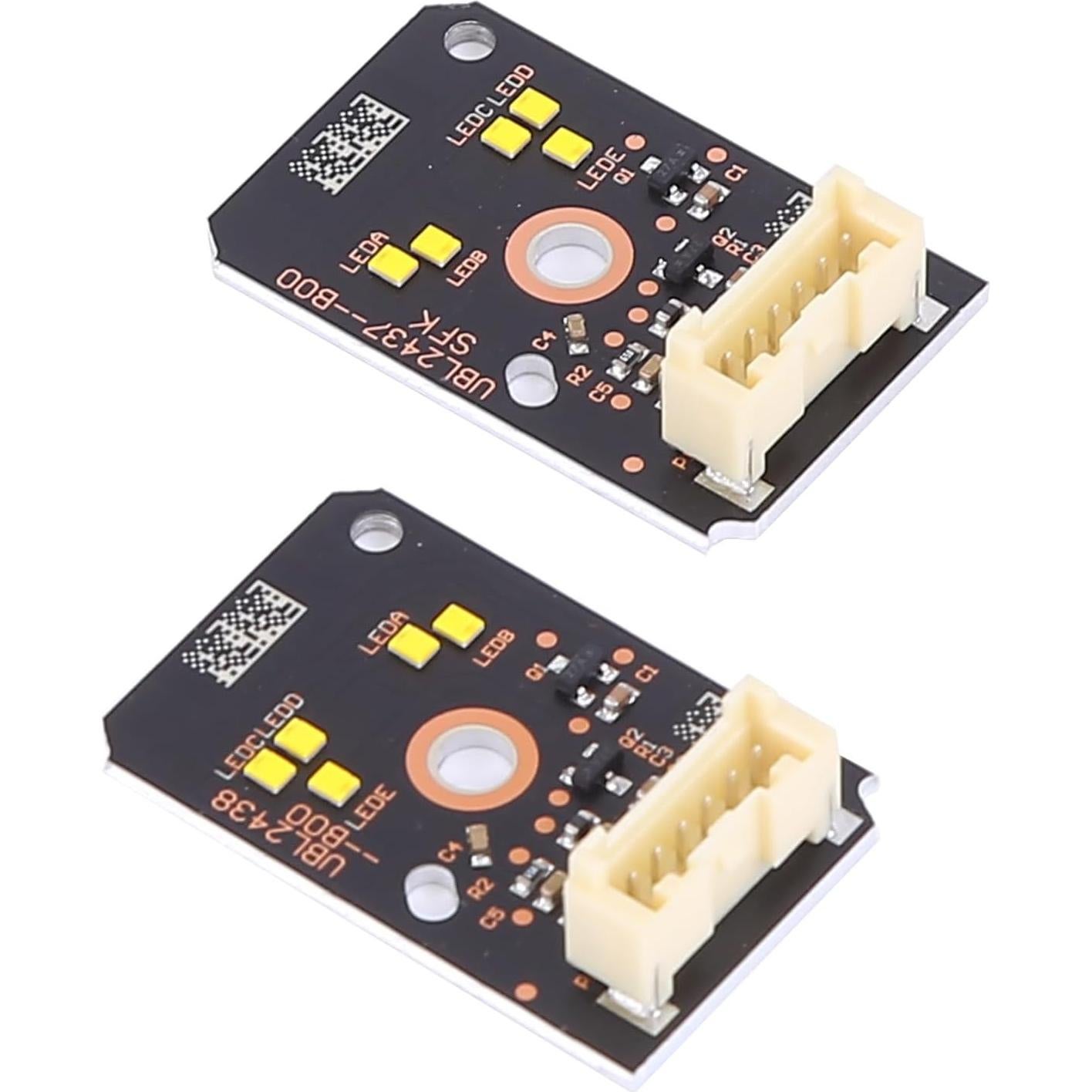 Conjunto de Módulo de Luz Diurna LED Aublinto Amarillo 2 Piezas