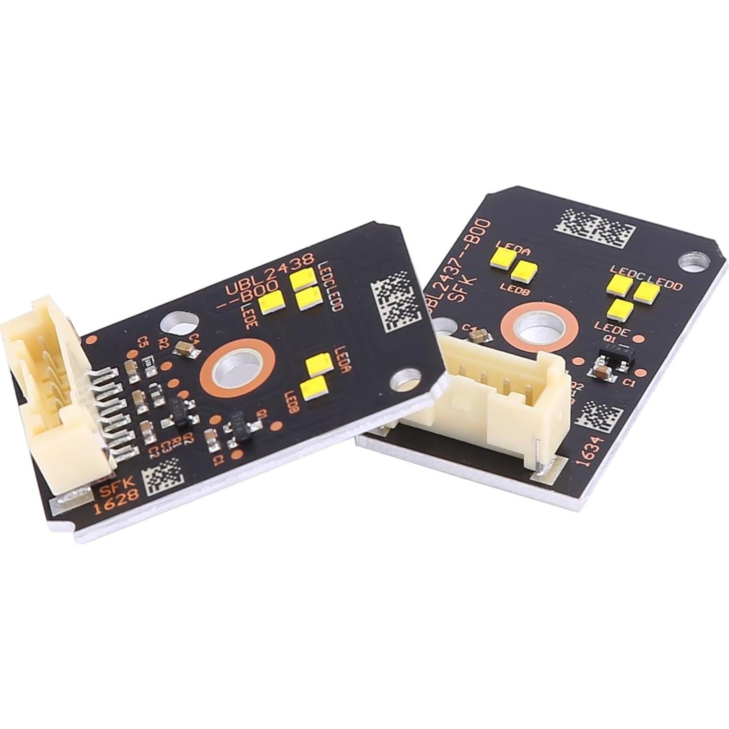 Conjunto de Módulo de Luz Diurna LED Aublinto Amarillo 2 Piezas