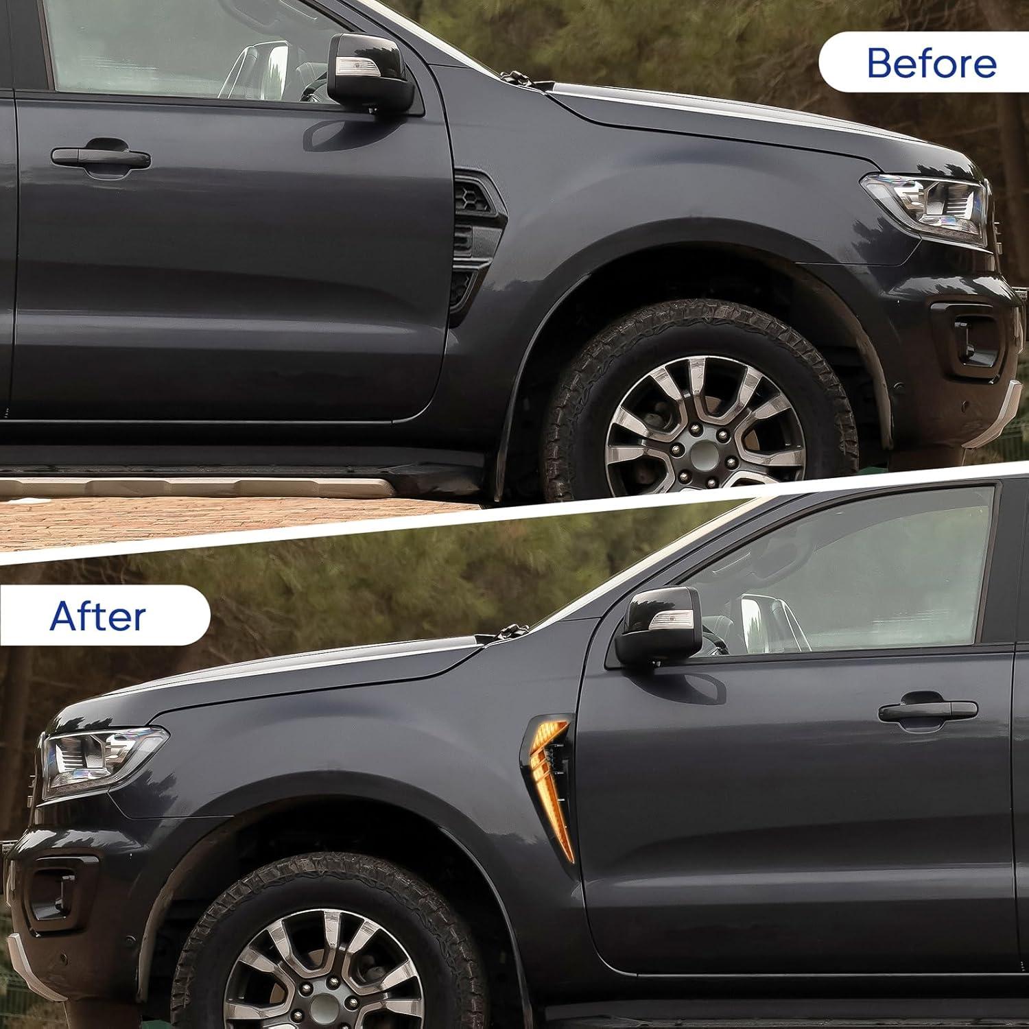 Luz de Marcador Lateral LED Wpeifc para Dodge Ram 1500 TRX 2021-2024