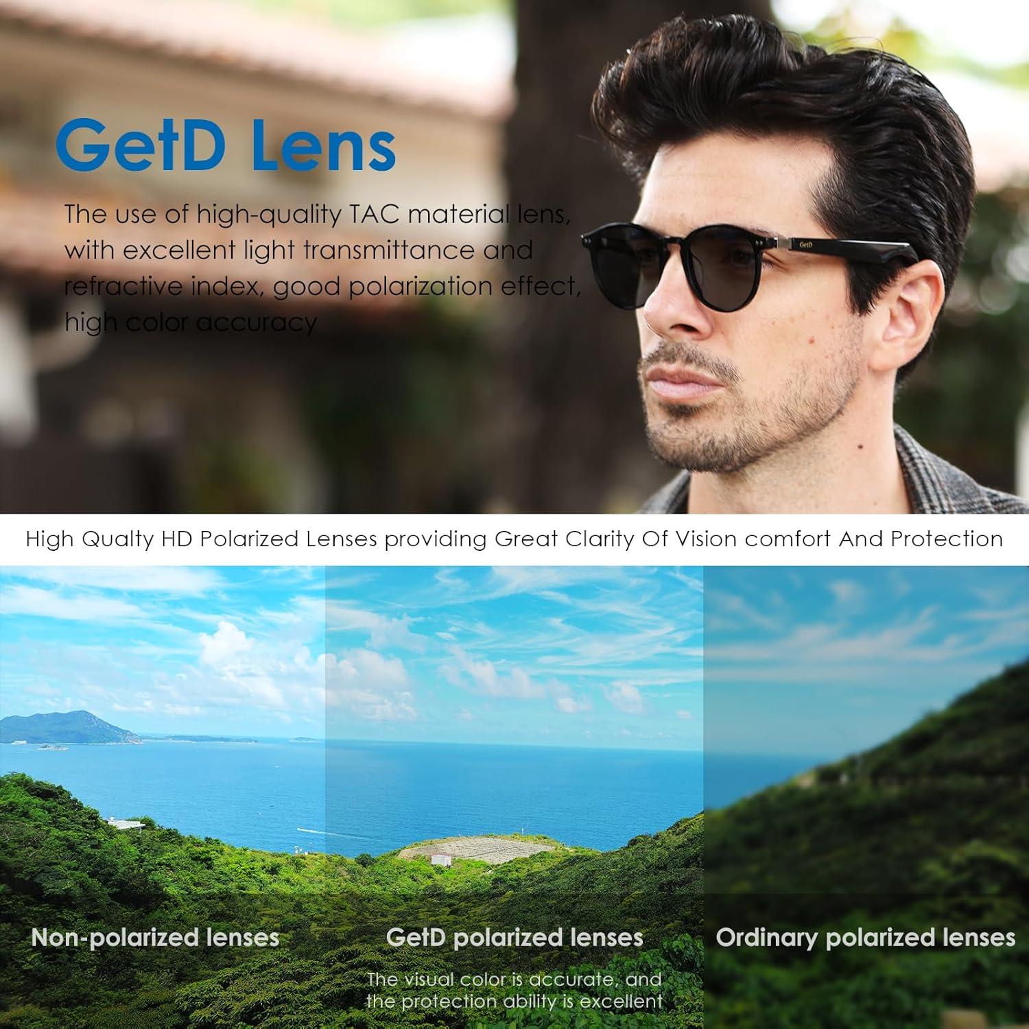 Gafas Inteligentes GetD con Bluetooth y Traducción AI