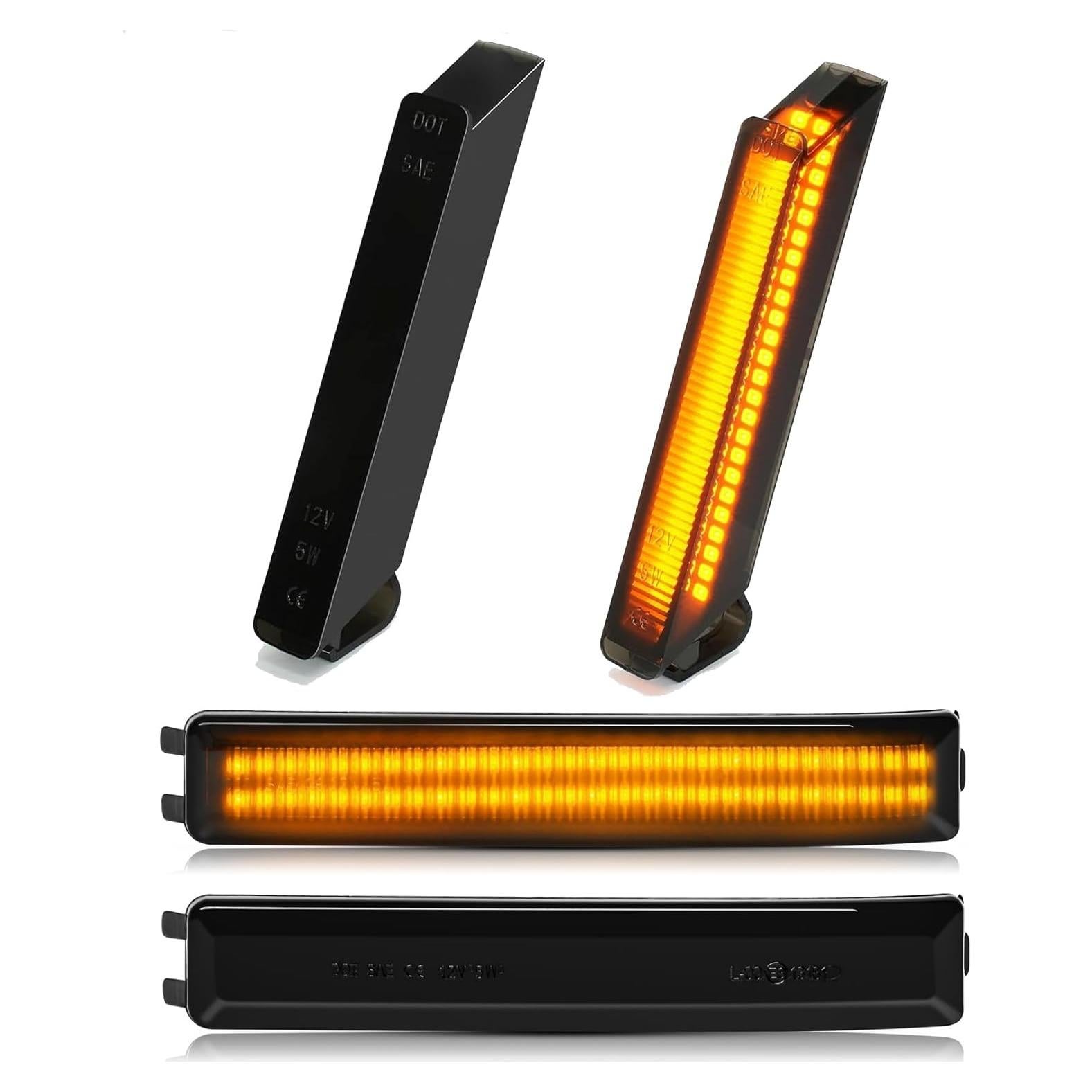 Luces de señal LED secuenciales Reinko para Ford F-150/Raptor 4Pcs