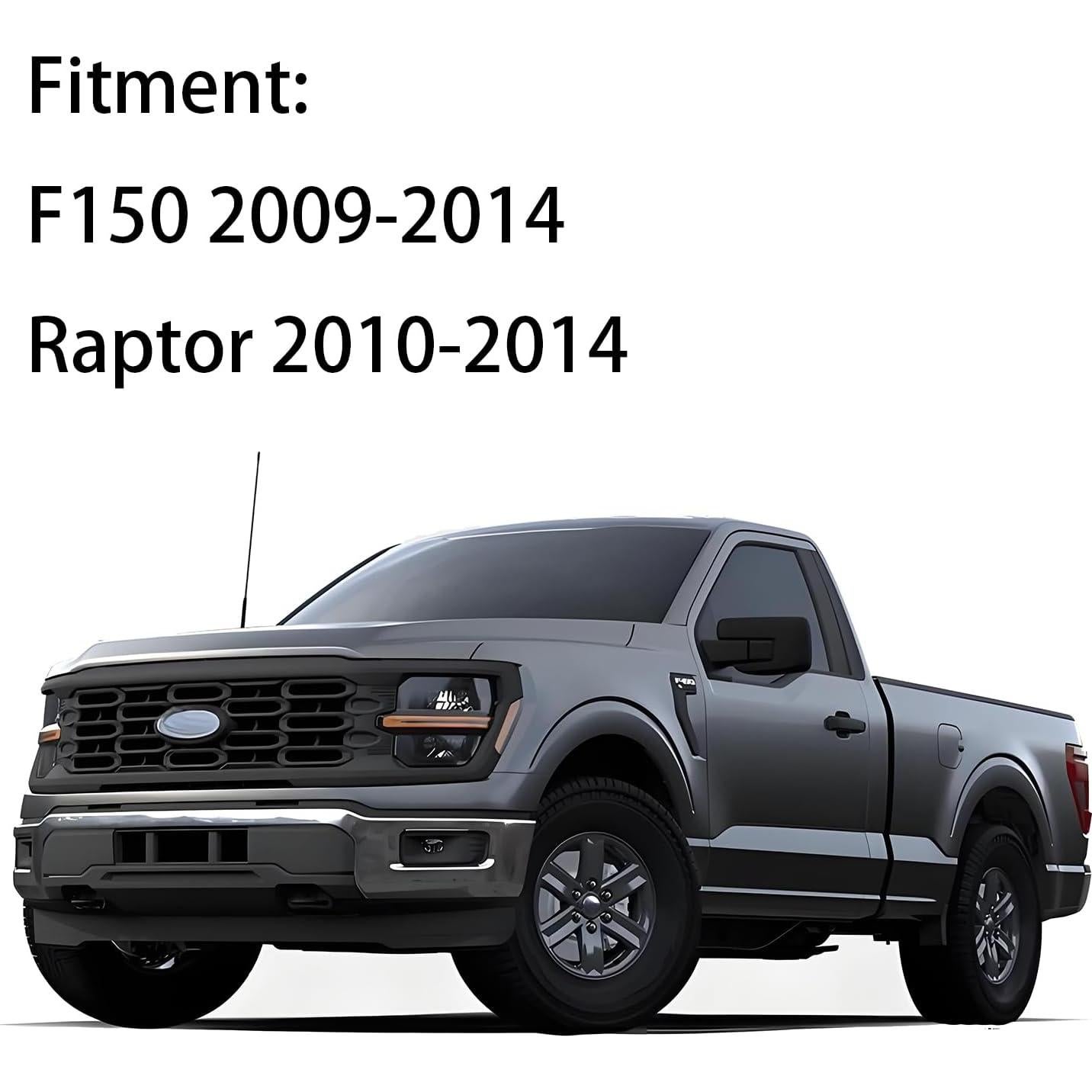 Luces de señal LED secuenciales Reinko para Ford F-150/Raptor 4Pcs