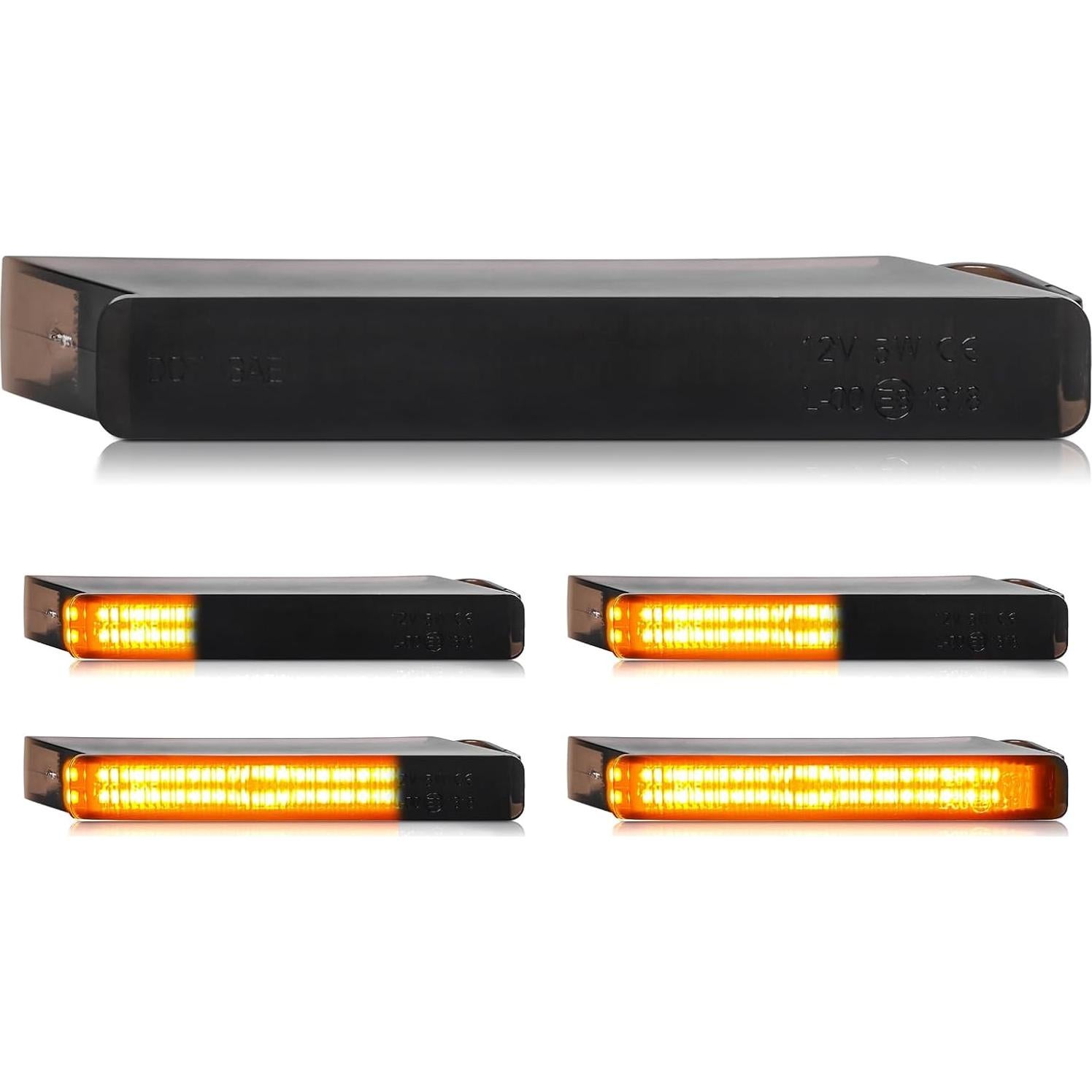 Luces de señal LED secuenciales Reinko para Ford F-150/Raptor 4Pcs