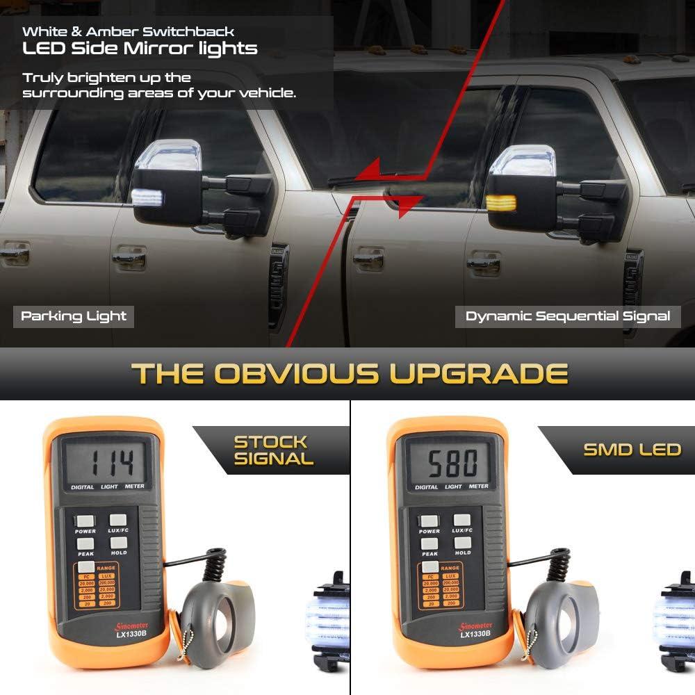 Luz de indicador de espejo lateral VIPMOTOZ para Ford F-Series 2017-2022