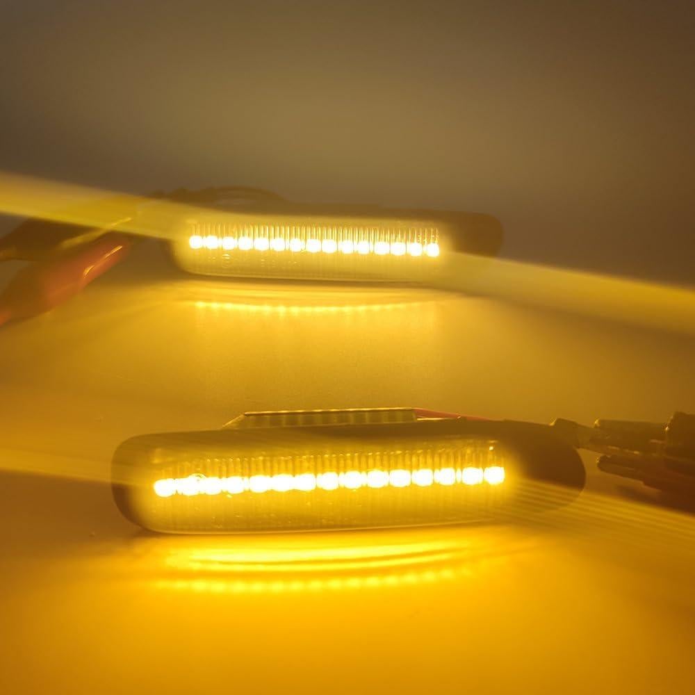 Luz de Marcador Lateral LED BAKUGO para BMW E46 - Humo - 2 Pcs