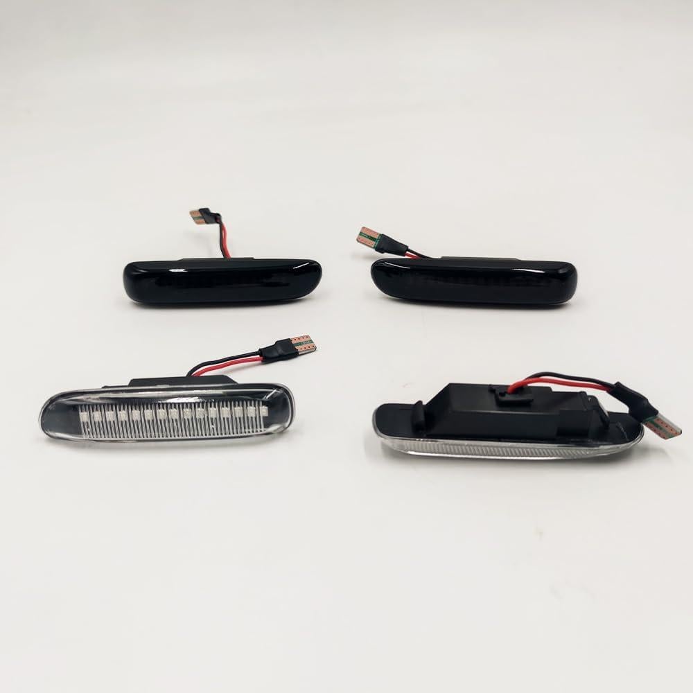 Luz de Marcador Lateral LED BAKUGO para BMW E46 - Humo - 2 Pcs