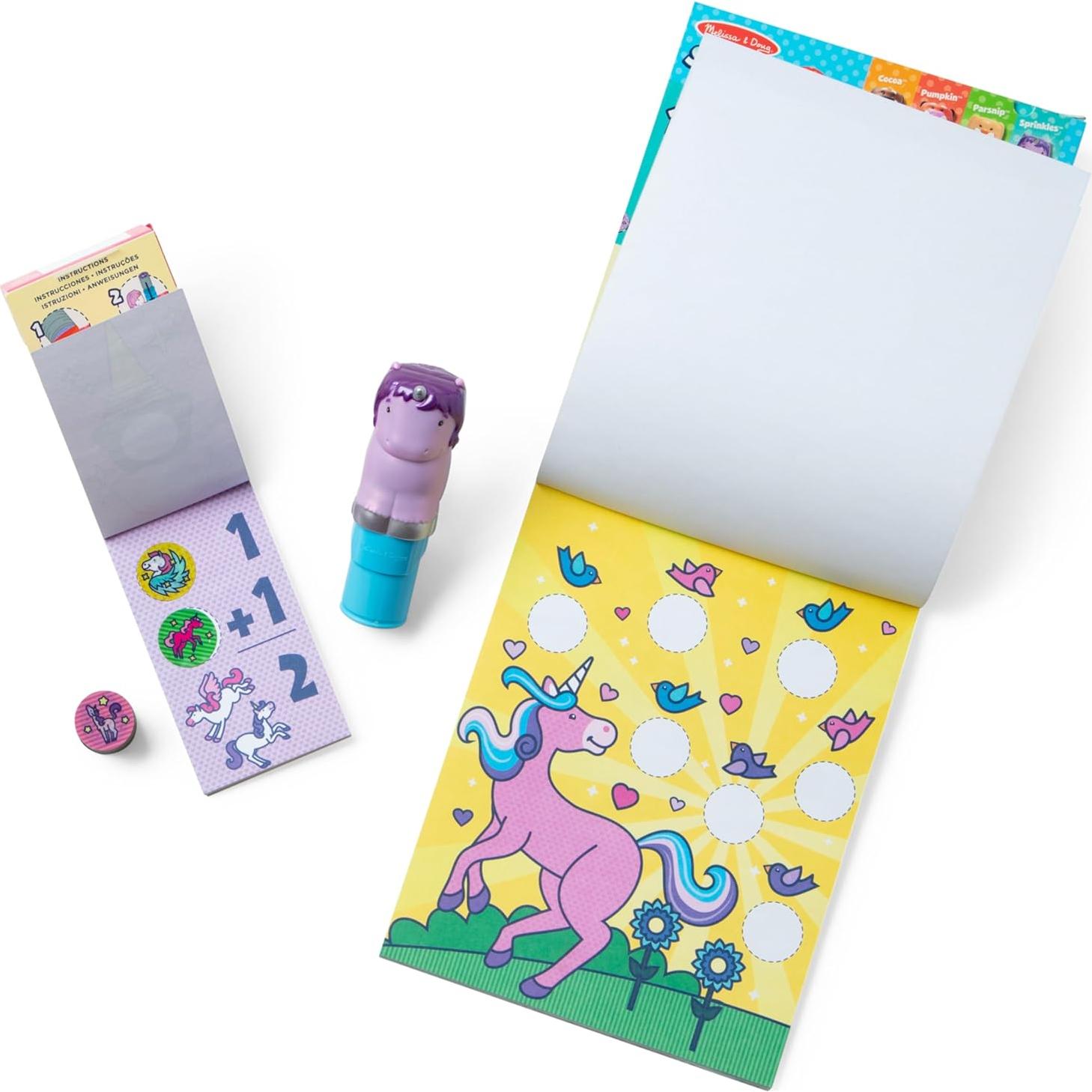Melissa & Doug Sticker WOW! Unicornio Púrpura 500 Pegatinas
