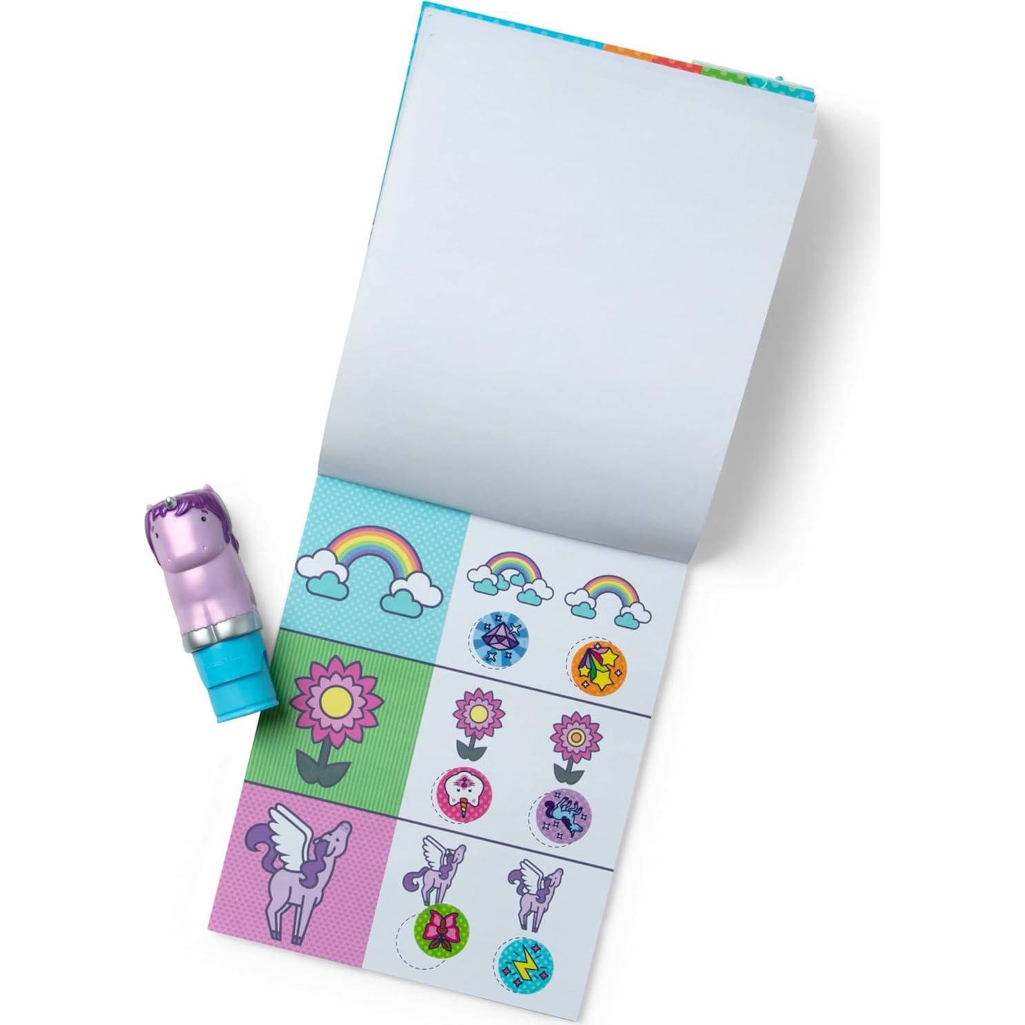 Melissa & Doug Sticker WOW! Unicornio Púrpura 500 Pegatinas