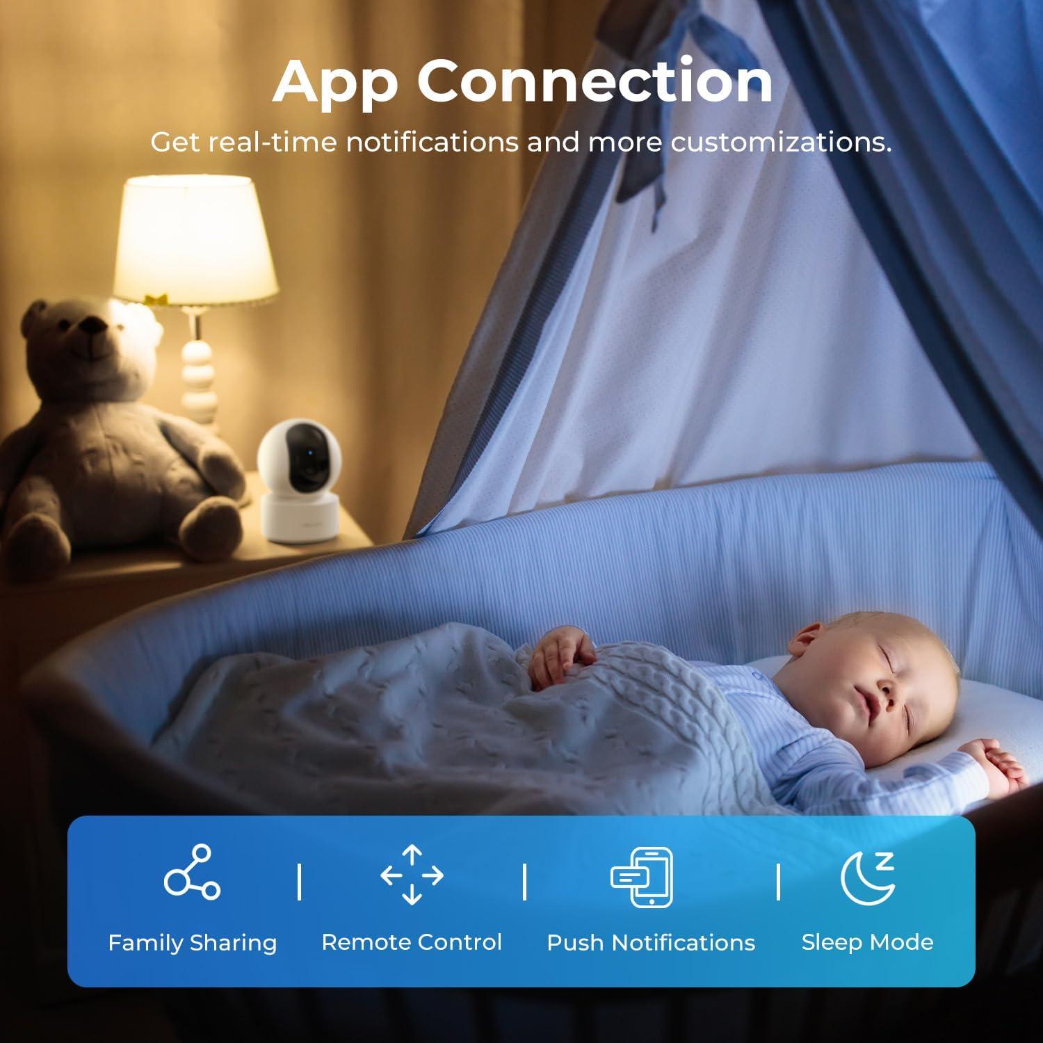Cámara de Seguridad IMILAB C21 2.5K, 360° Interior WiFi