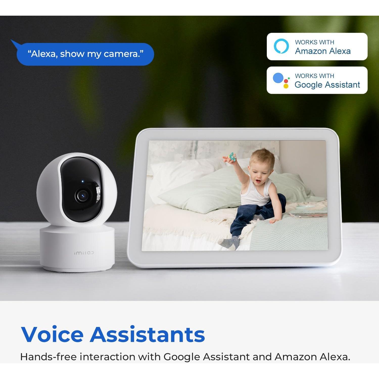 Cámara de Seguridad IMILAB C21 2.5K, 360° Interior WiFi