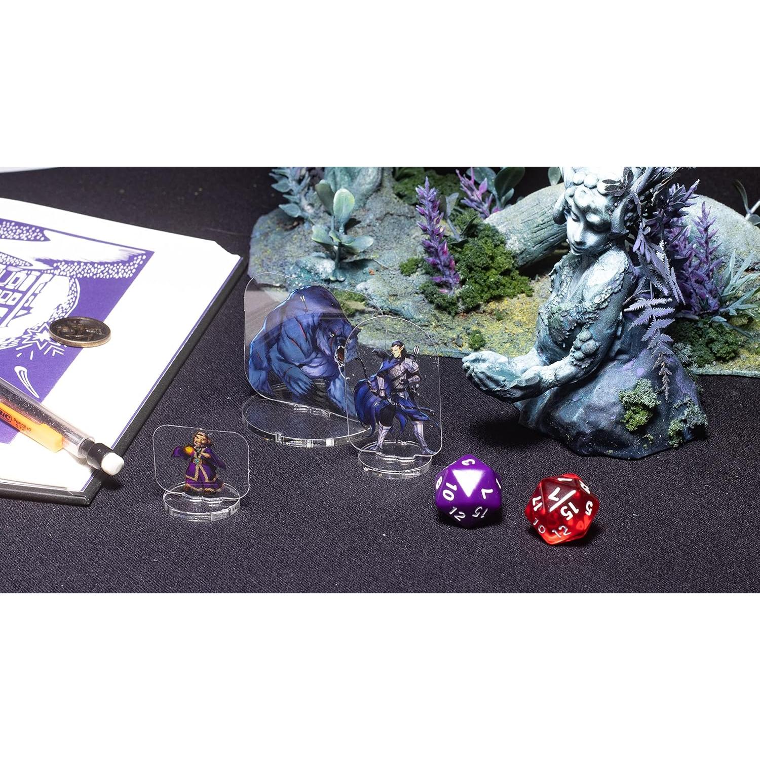 Conjunto de Miniaturas Planas Arcknight 167 Piezas D&D y Pathfinder
