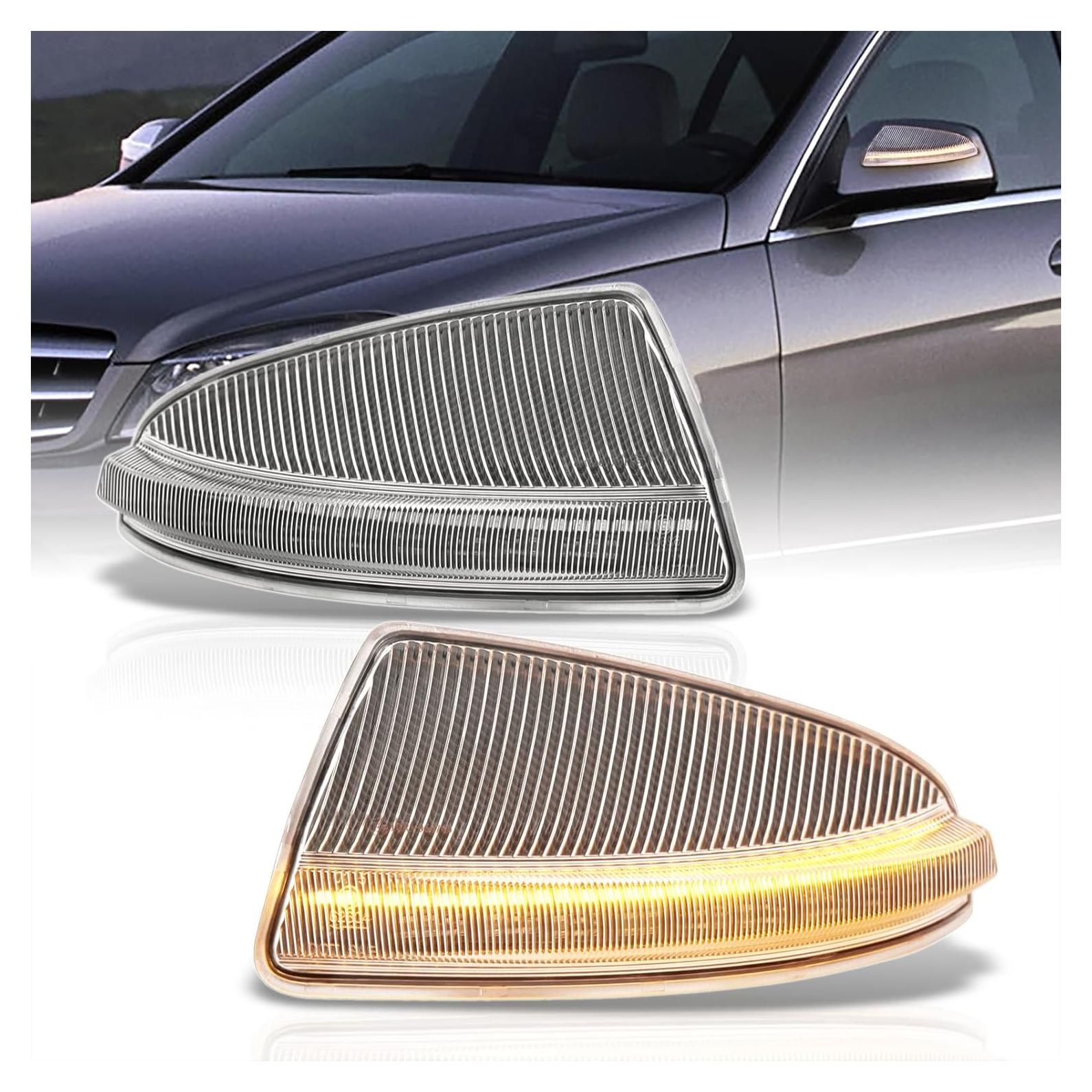 Luces LED Secuenciales AJP para Espejos Laterales C-Class ML-Class
