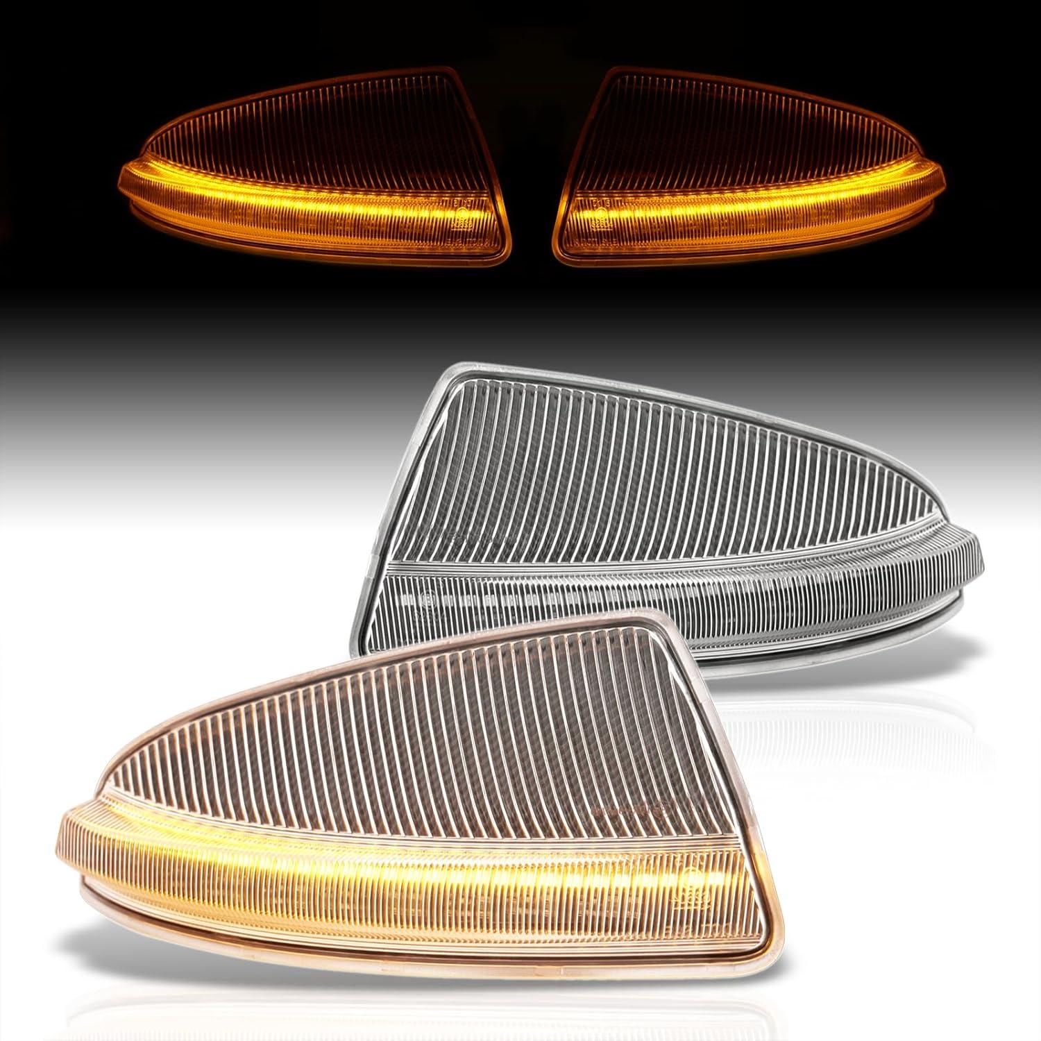 Luces LED Secuenciales AJP para Espejos Laterales C-Class ML-Class