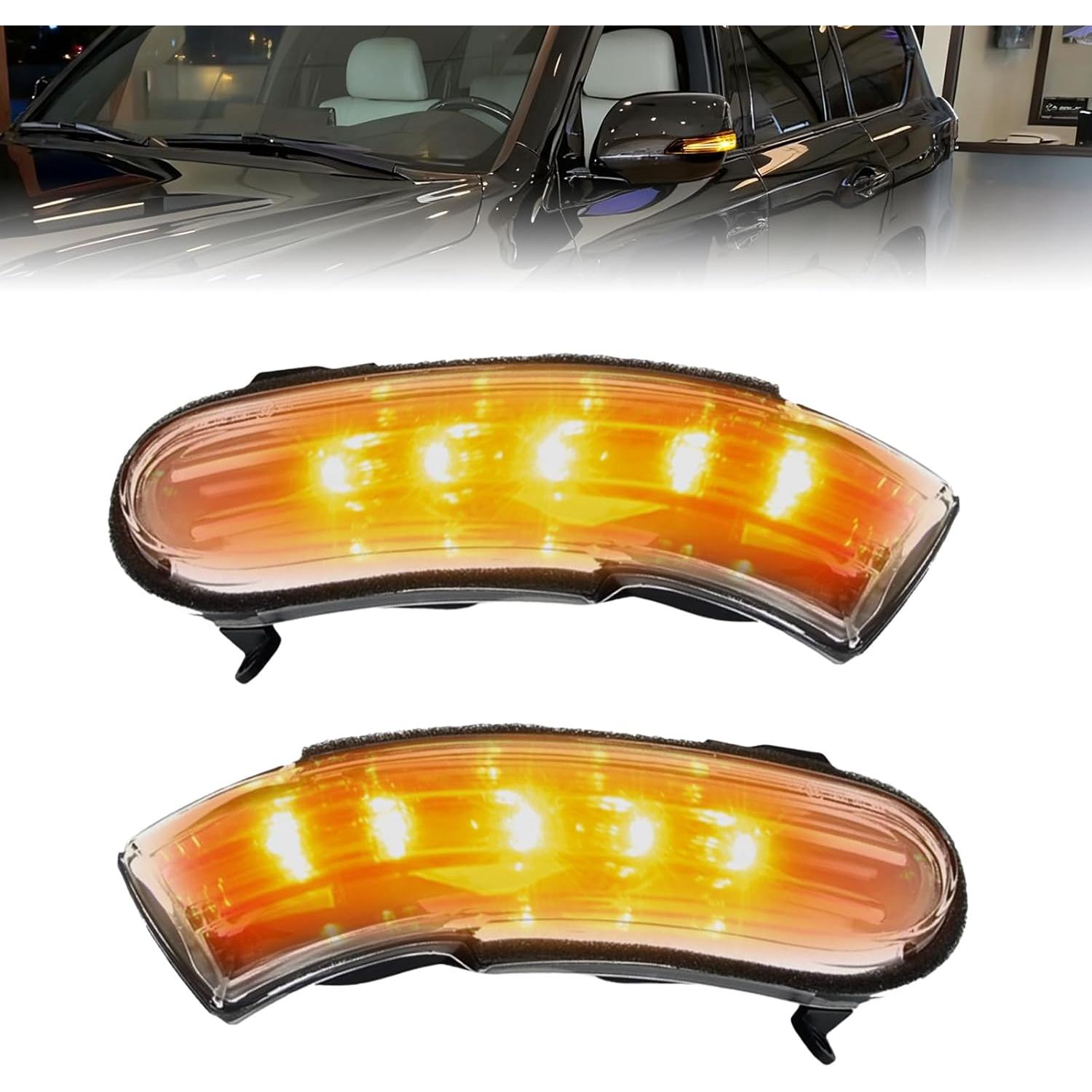 Luz de señal de giro LED ámbar RAGBUSCLE para Mercedes 2003-2008