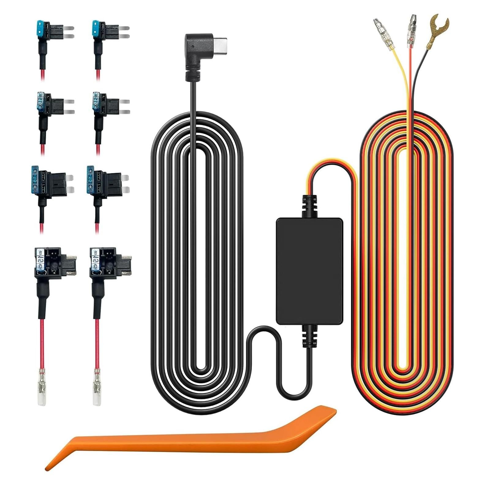 Kit de Cableado Duro WOLFBOX USB Tipo-C 3.51m para Cámara