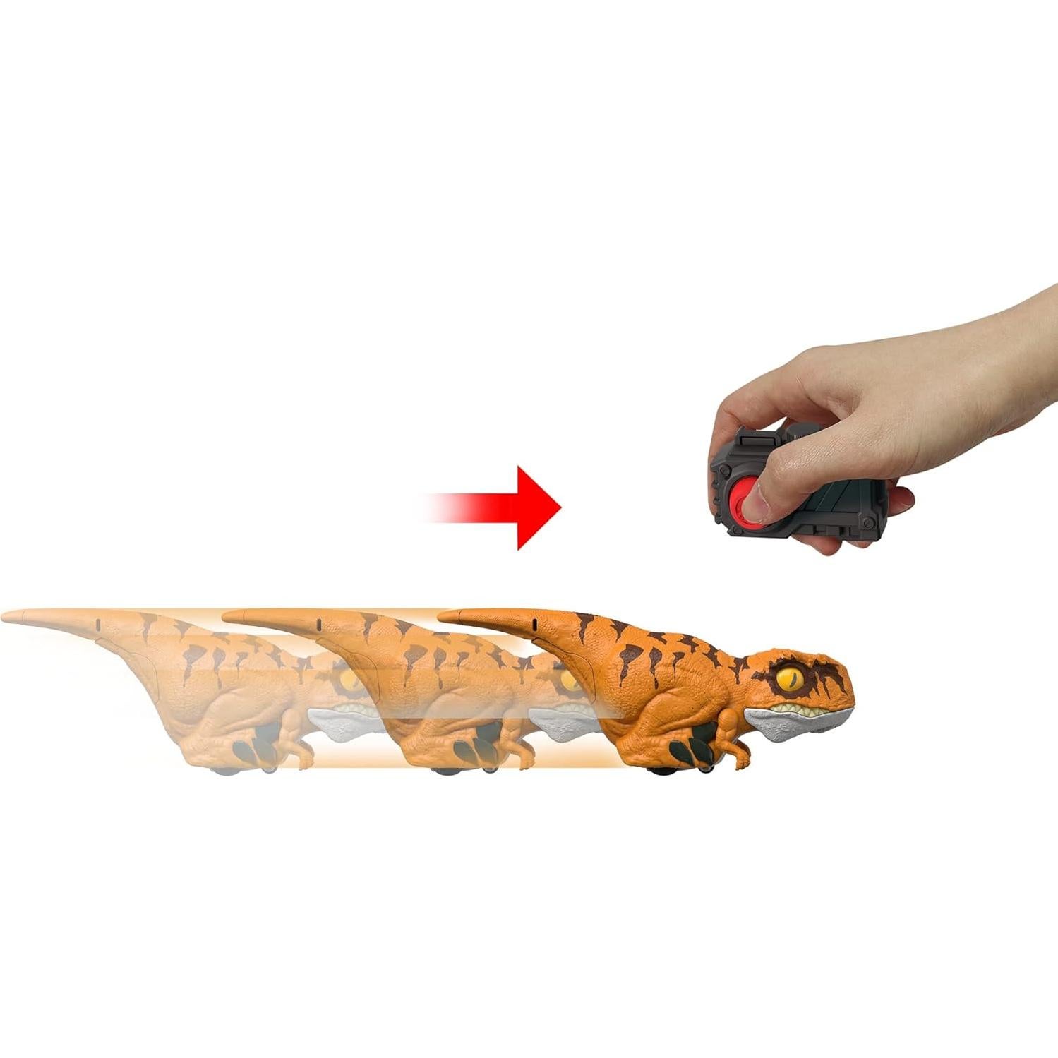 Juguete Dinosaurio Mattel Jurassic World Atrociraptor Tigre