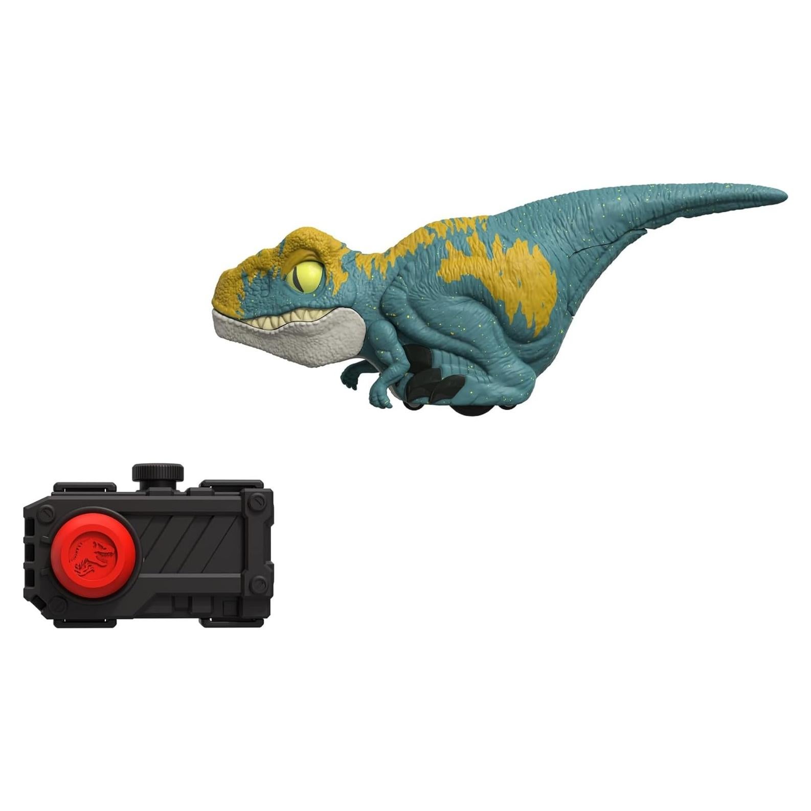 Juguete Dinosaurio Mattel Velociraptor Blue 15 cm con Sonido