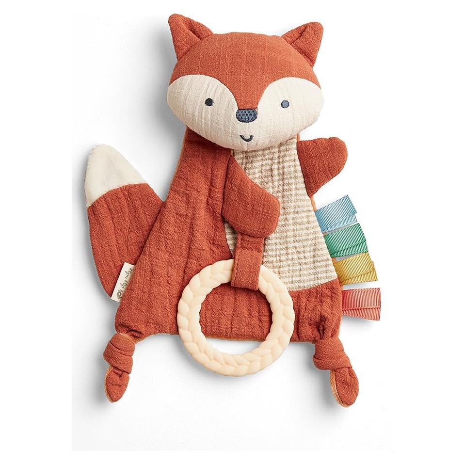 Juguete Sensorial Itzy Ritzy Zorro Crinkle para Bebés