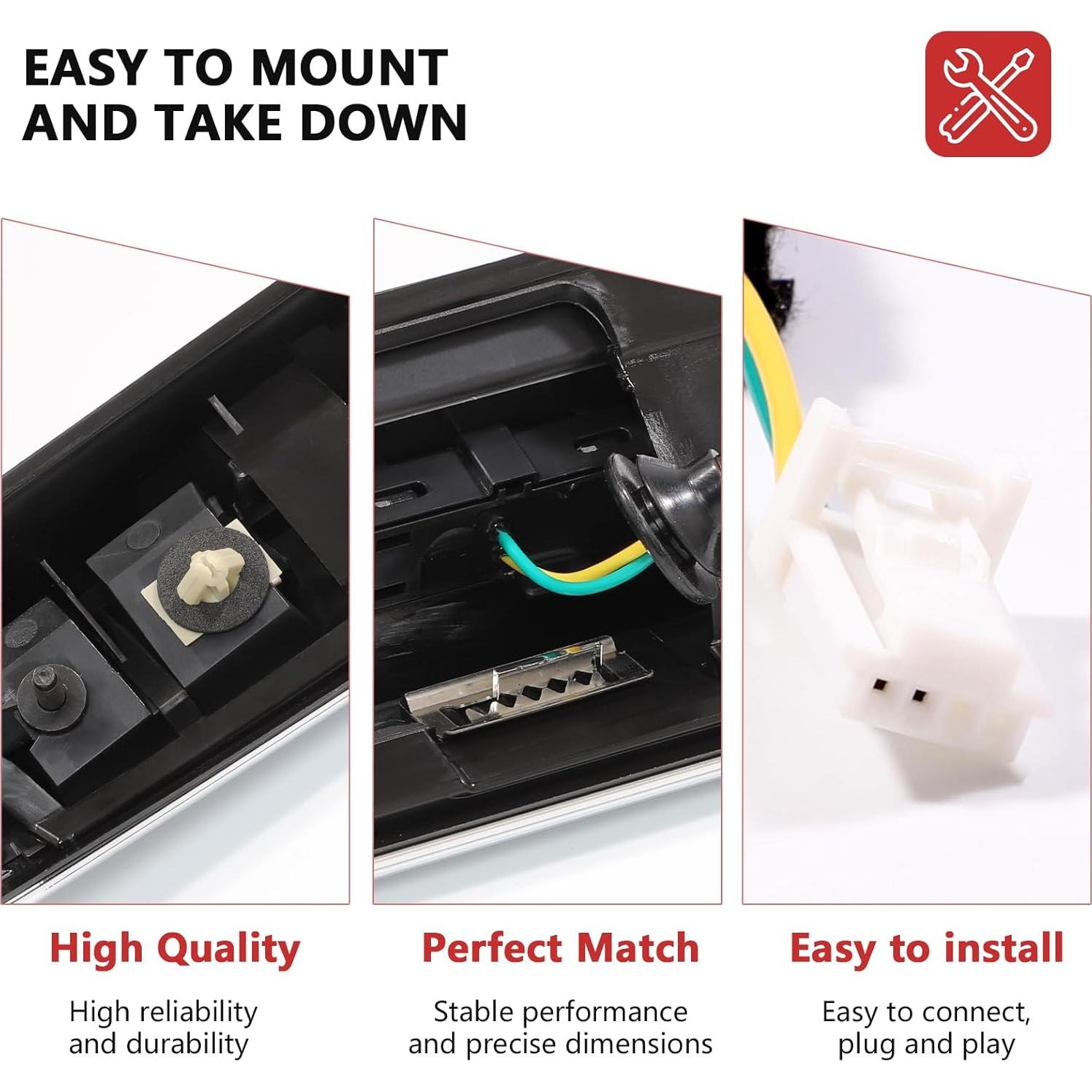 Moldura Cromo HRepair para Nissan Pathfinder 2013-2019