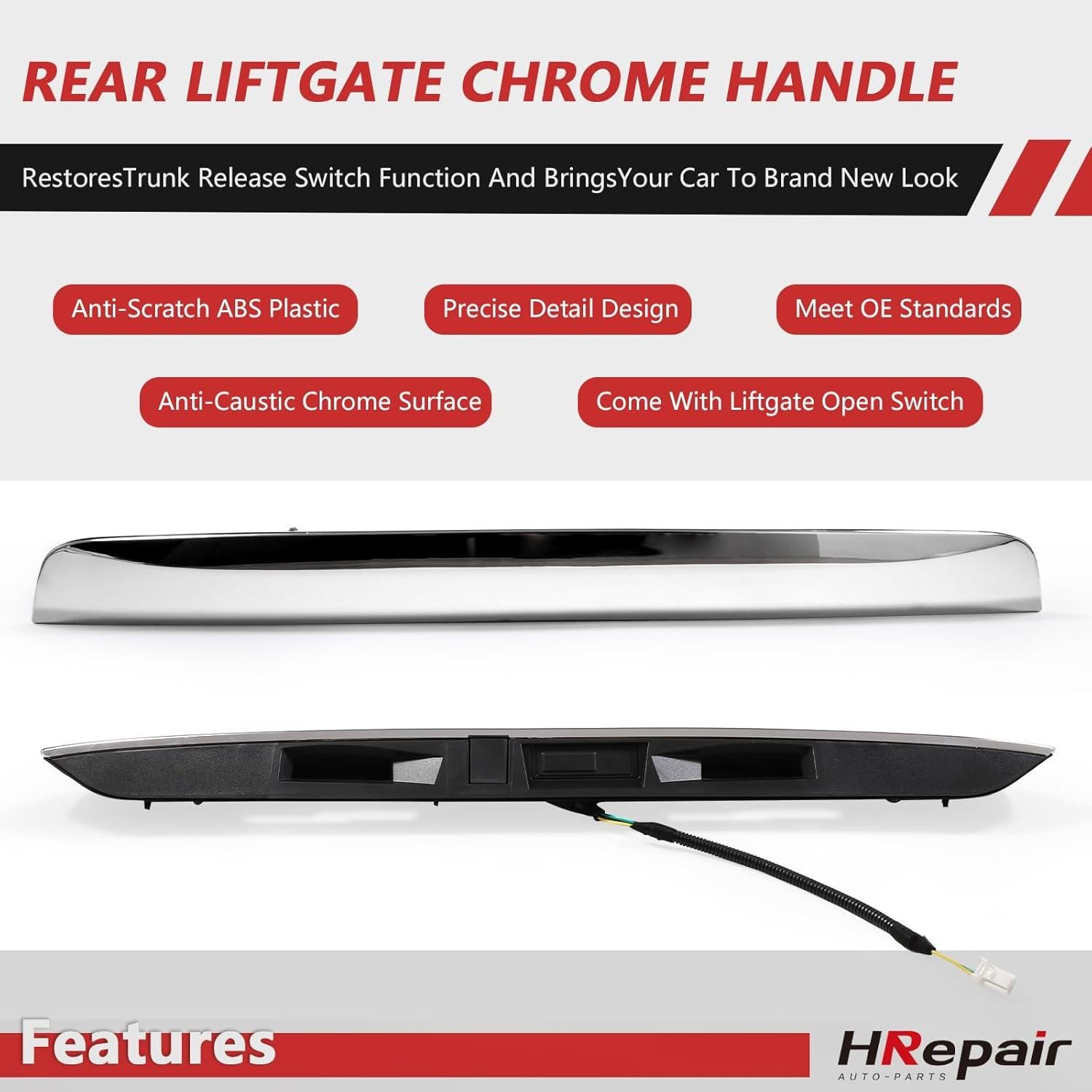 Moldura Cromo HRepair para Nissan Pathfinder 2013-2019