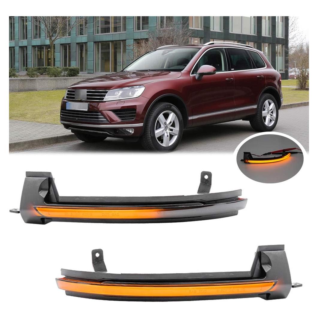 Luz LED Dinámica Ahumada para Espejo Lateral VW Touareg II 2010-2018