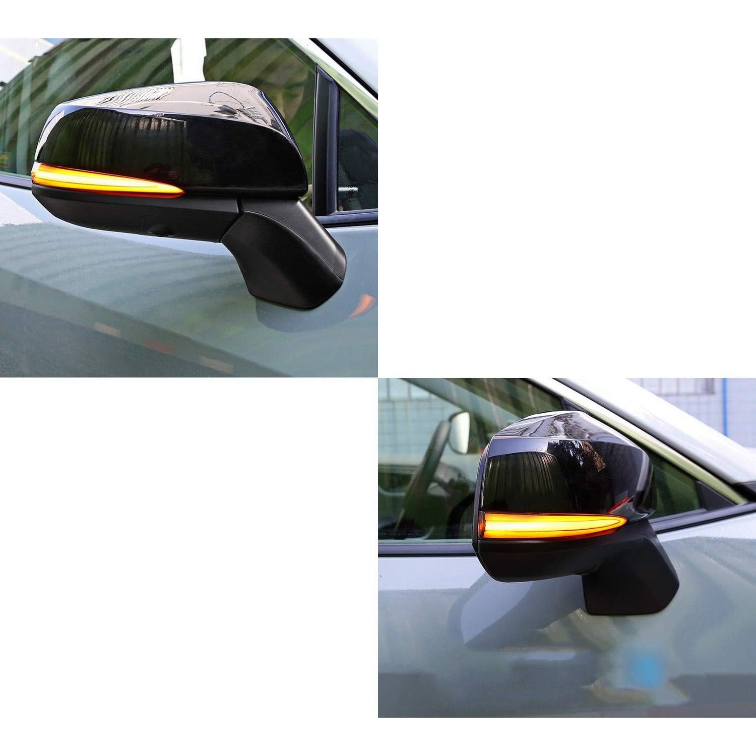 Kit de Señal de Giro LED iJDMTOY Lente Ahumada para Toyota