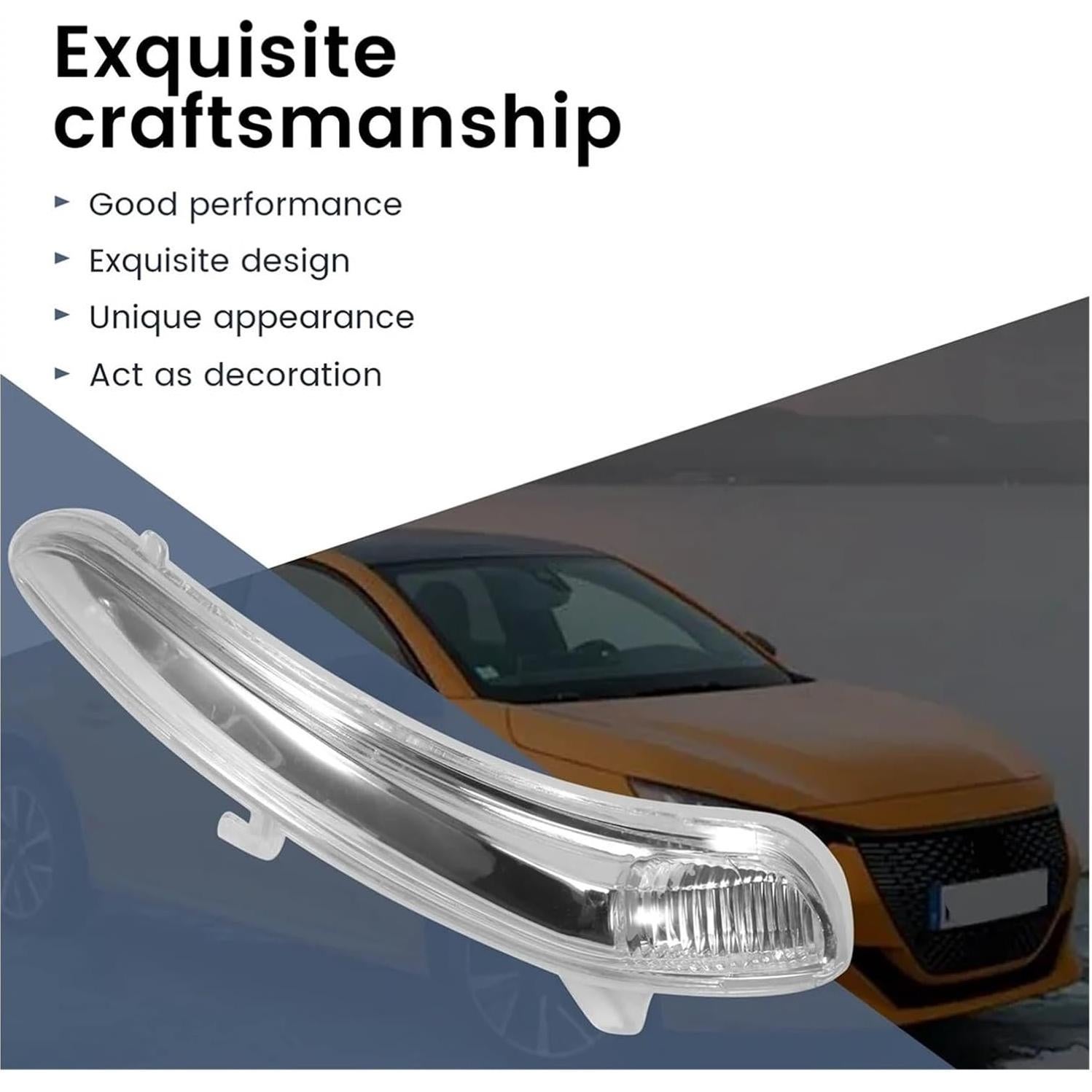 Luz Indicadora de Espejo Lateral Peugeot 208 2008-2017 Derecho