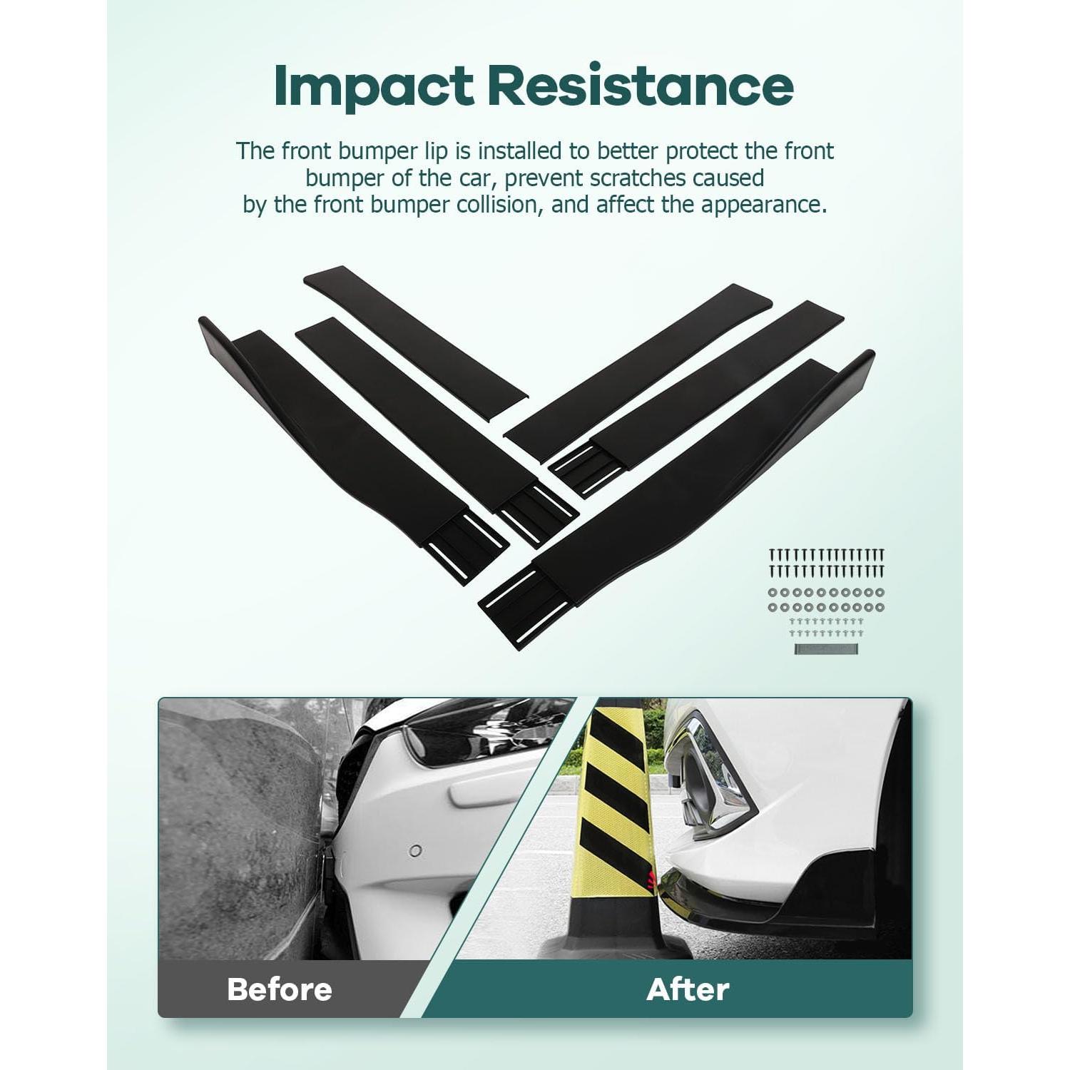 Extensiones de Panel Inferior Lateral SCITOO 167212 Negro Mate