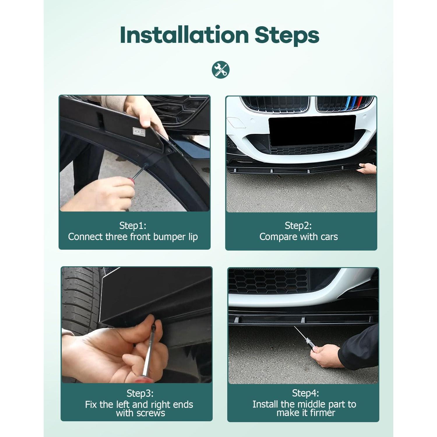 Extensiones de Panel Inferior Lateral SCITOO 167212 Negro Mate