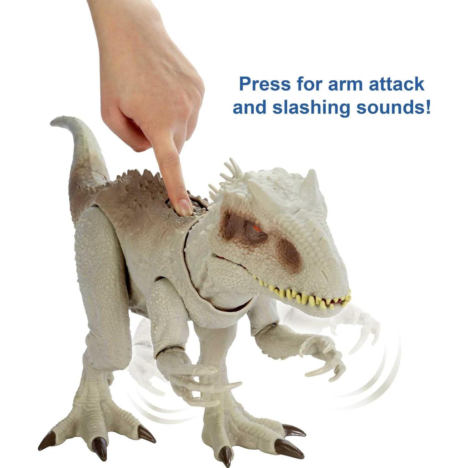 Jurassic World Indominus Rex Destruye y Devora 21.6cm Mattel