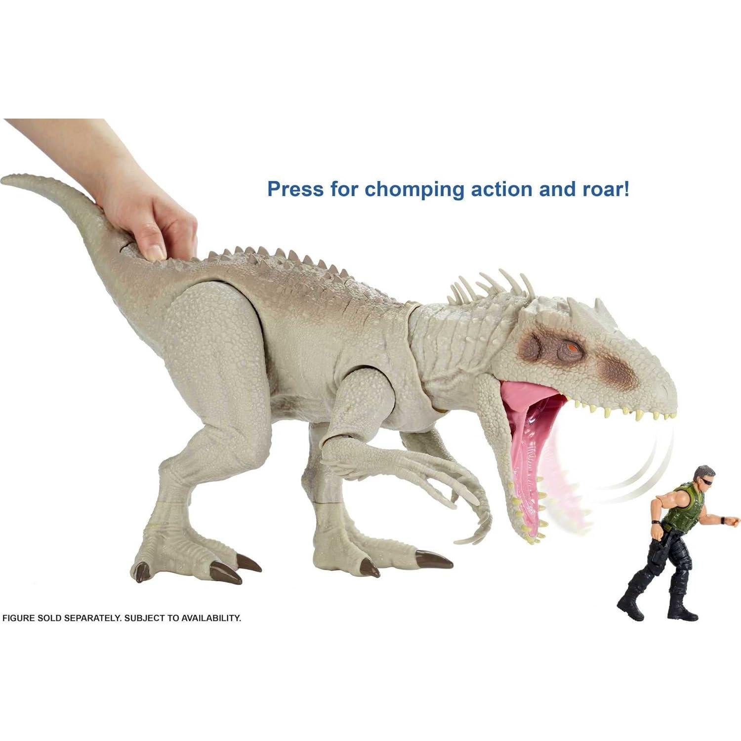 Jurassic World Indominus Rex Destruye y Devora 21.6cm Mattel