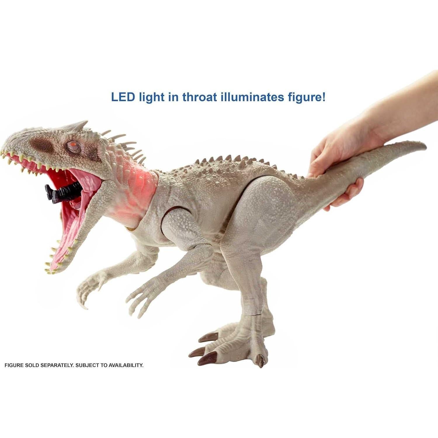 Jurassic World Indominus Rex Destruye y Devora 21.6cm Mattel