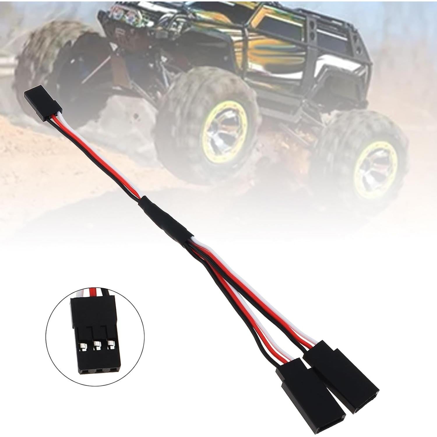 6 Piezas Conector JST Macho a 2 Hembras 15 cm DiGiYes