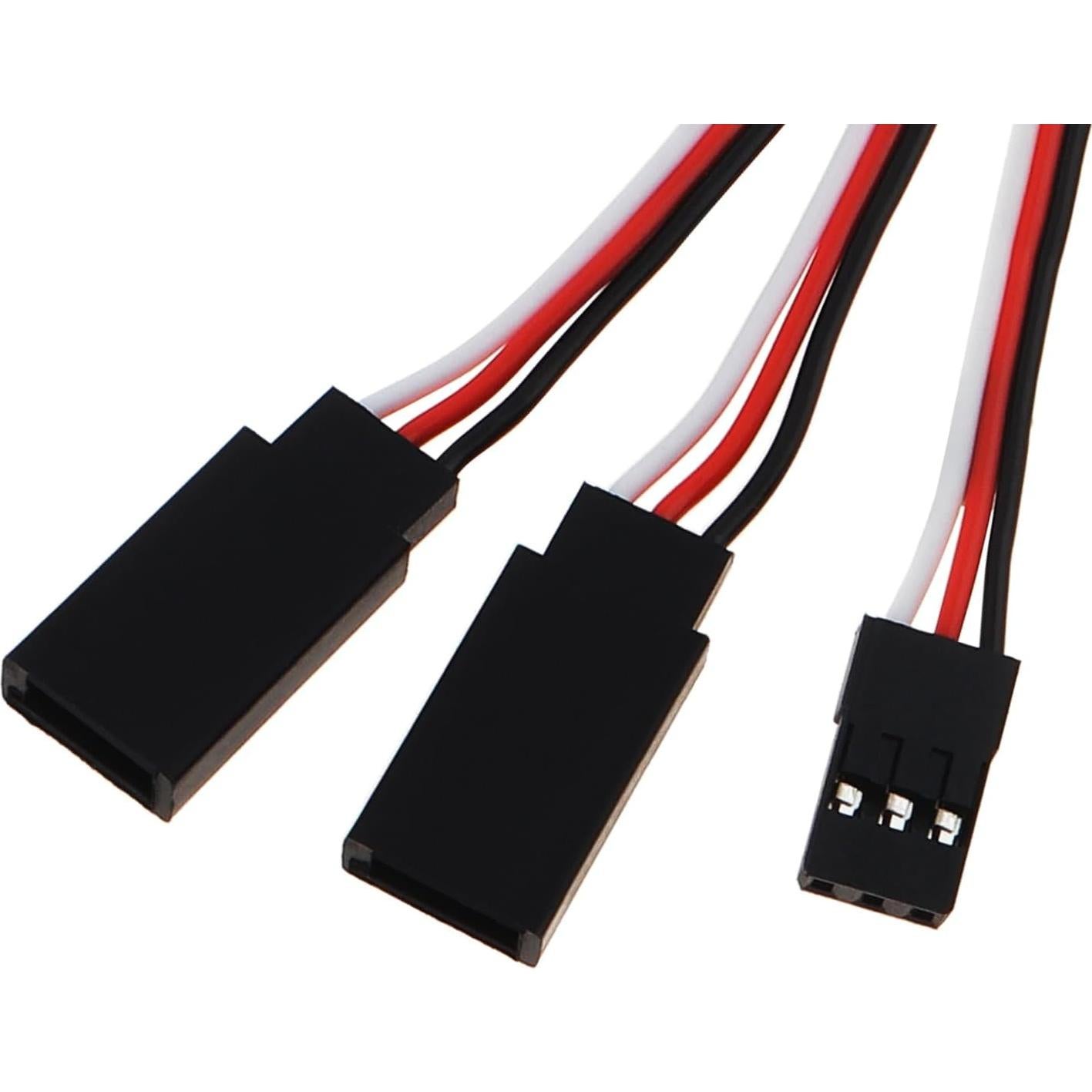 6 Piezas Conector JST Macho a 2 Hembras 15 cm DiGiYes