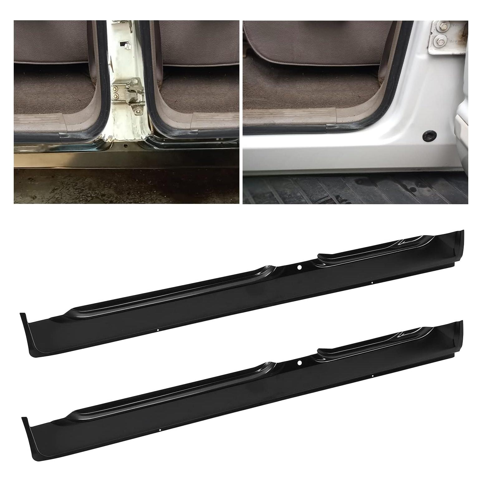 Panel Lateral Exterior KUAFU para Dodge Ram 2002-2009 - Negro