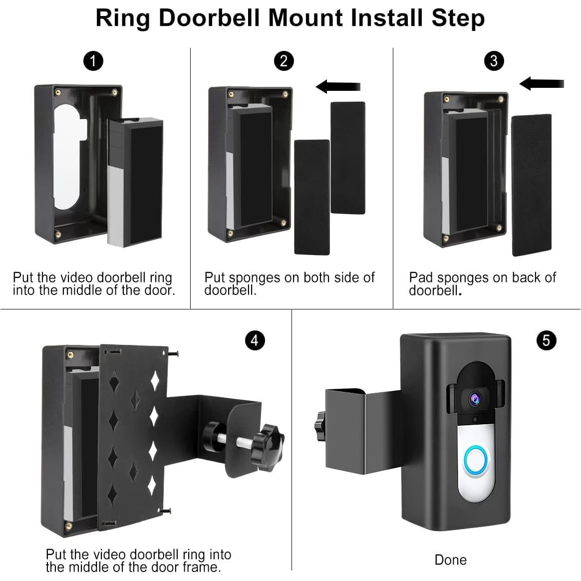 Soporte de timbre antirrobo Himtop para Ring/Blink 6.48x12.99cm