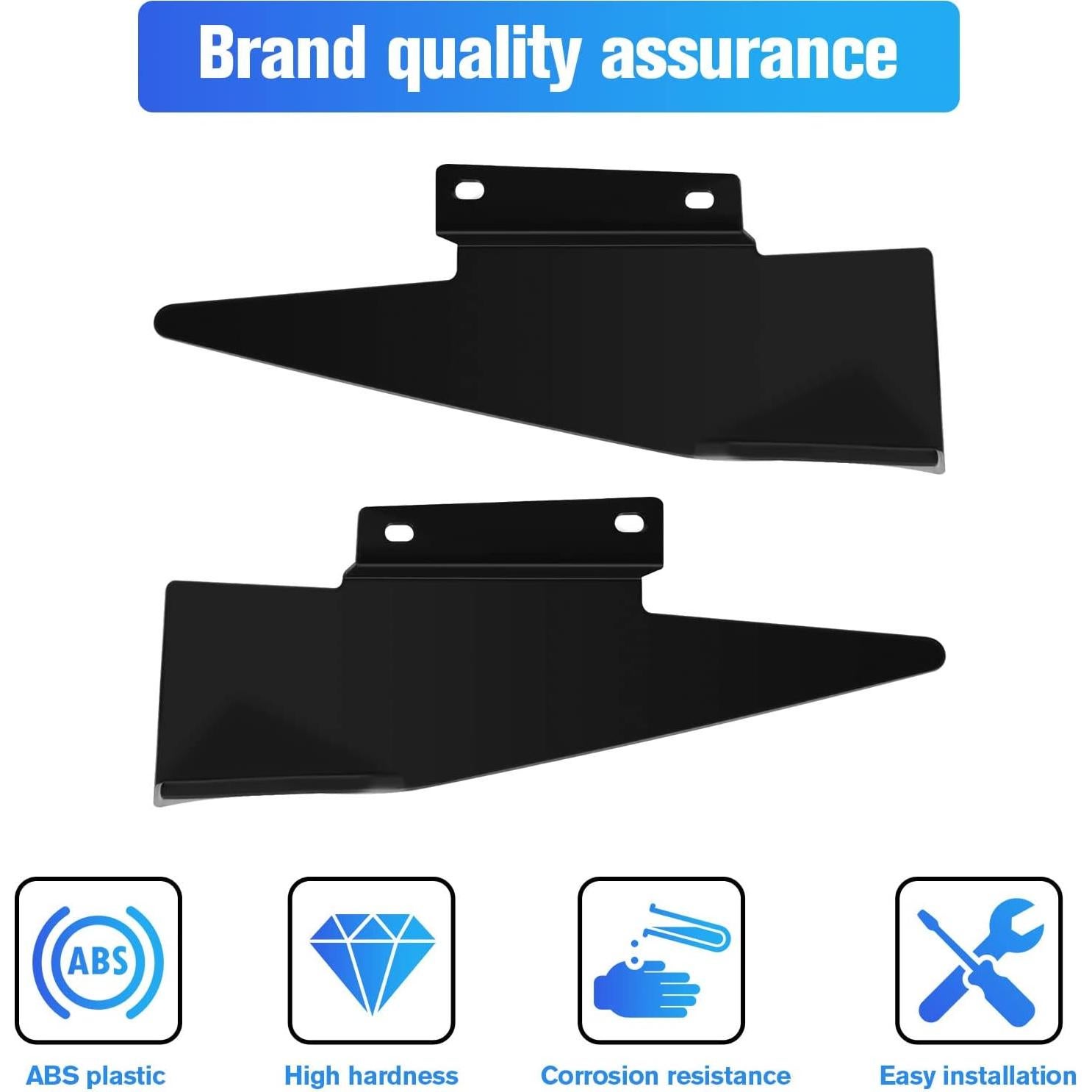 Alerón lateral y divisores traseros Ford Mustang 2015+ ABS