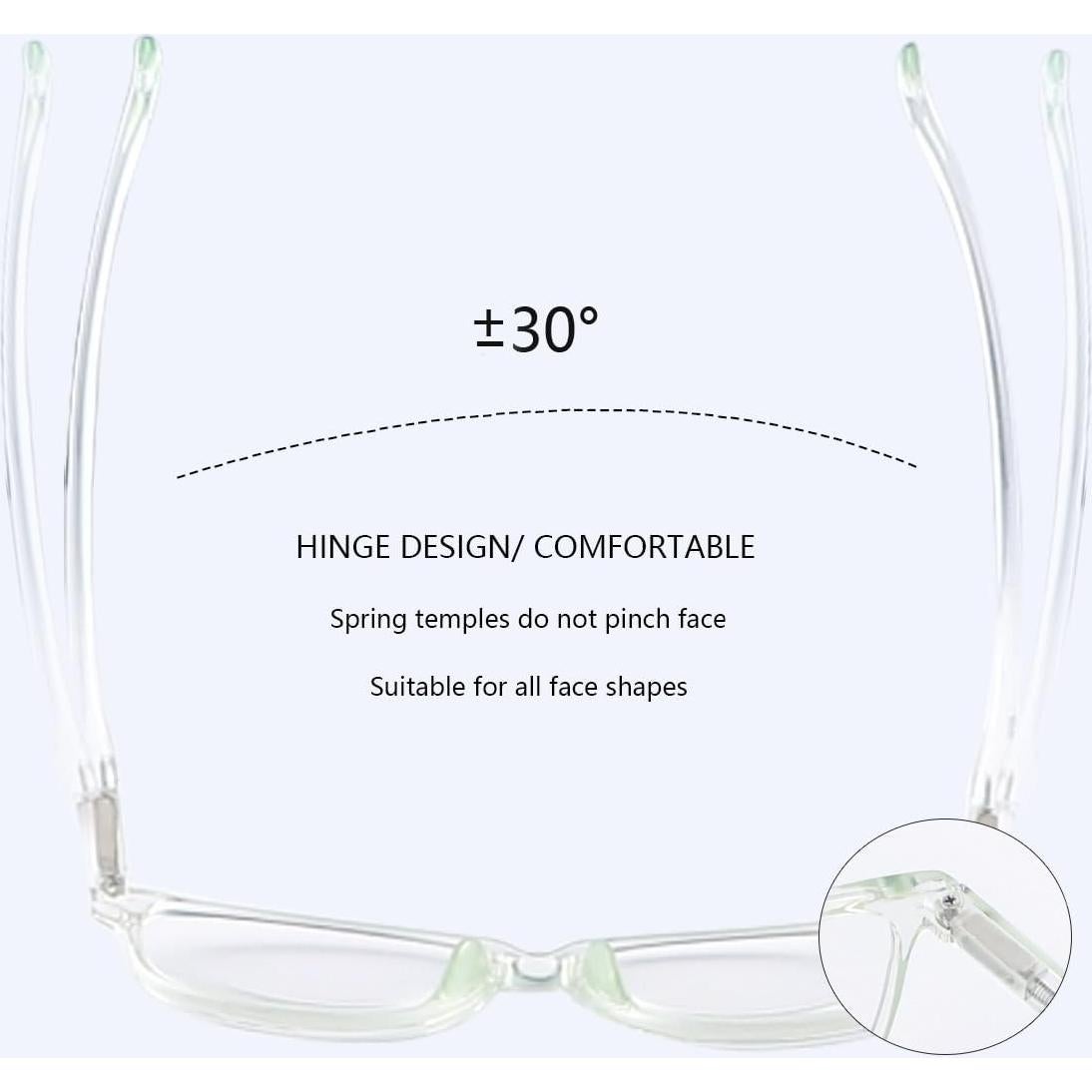 Gafas Fotoquímicas UV400 Miopía Unisex -2.75x Verde