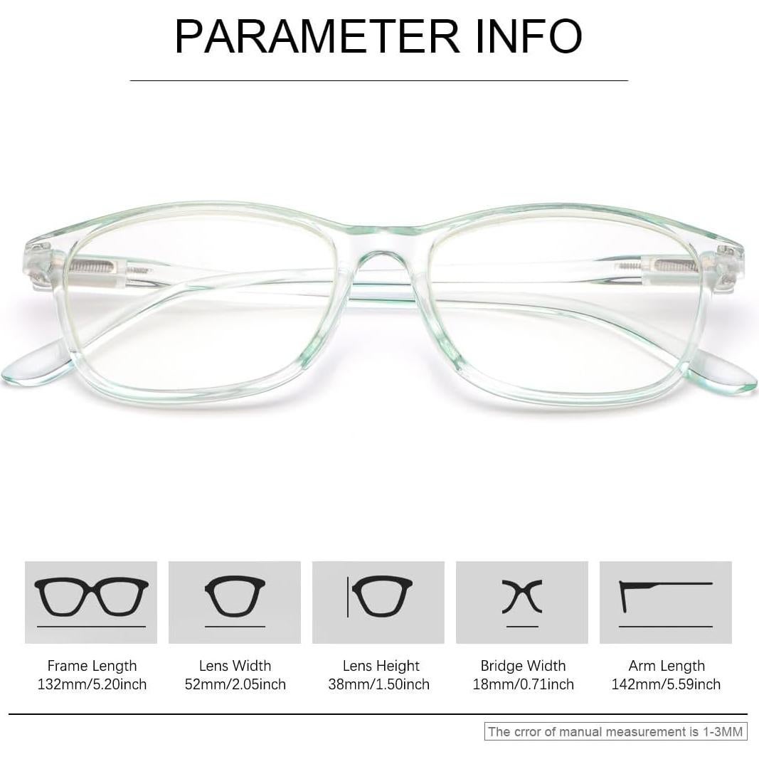 Gafas Fotoquímicas UV400 Miopía Unisex -2.75x Verde