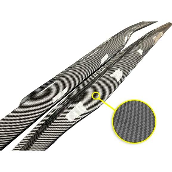 Paneles de faldón lateral PU para Chevy Corvette C7 14-19