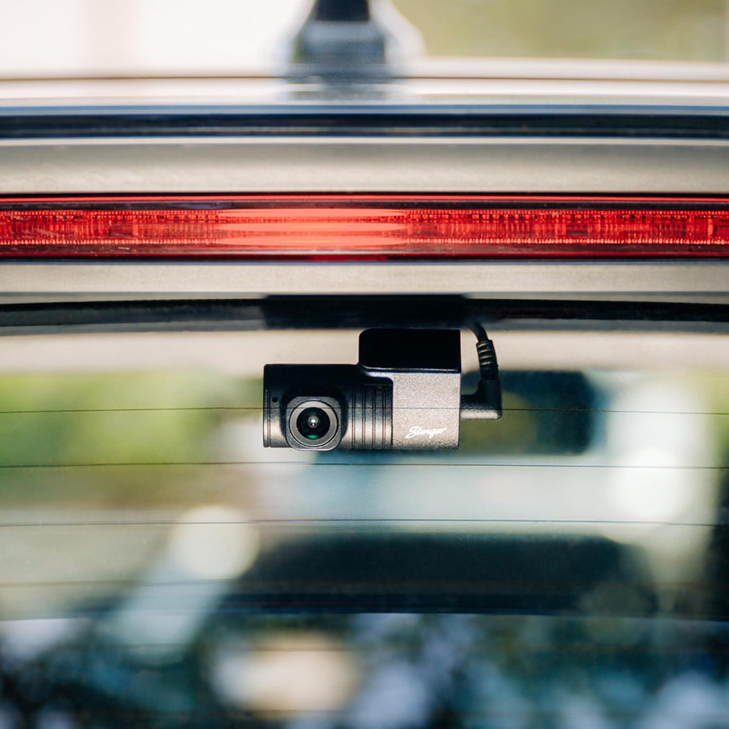 Cámara de tablero Stinger OPSIS Full HD 1080p con cámara trasera